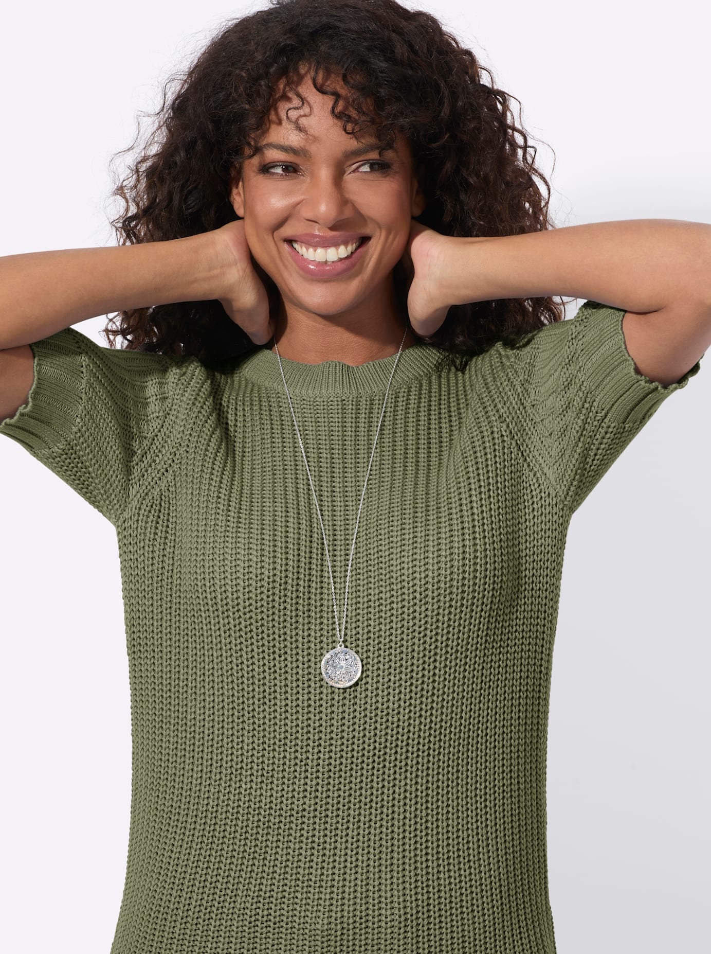 Casual Looks Kurzarmpullover »Kurzarm-Pullover«