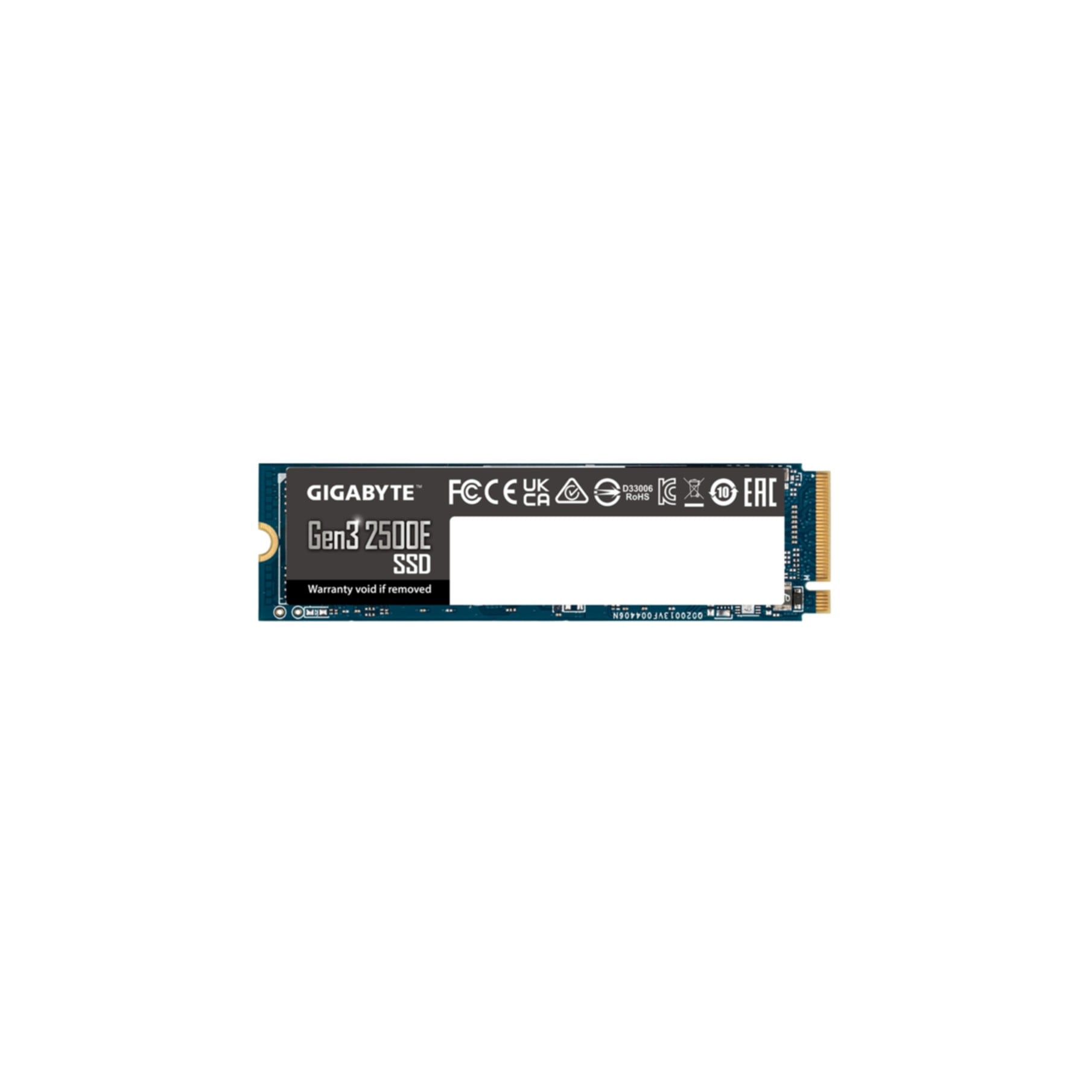 Gigabyte interne SSD »Gen3 2500E SSD 500GB«