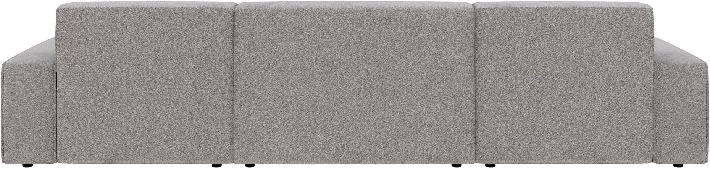 TRENDMANUFAKTUR Wohnlandschaft »Graz, wahlweise mit Sitzvorschub und Bettkasten, U-Form, Breite 329 cm«, in Cord-, haustierfreundlichem LEO Struktur- oder LUMOS-3D-Bezug