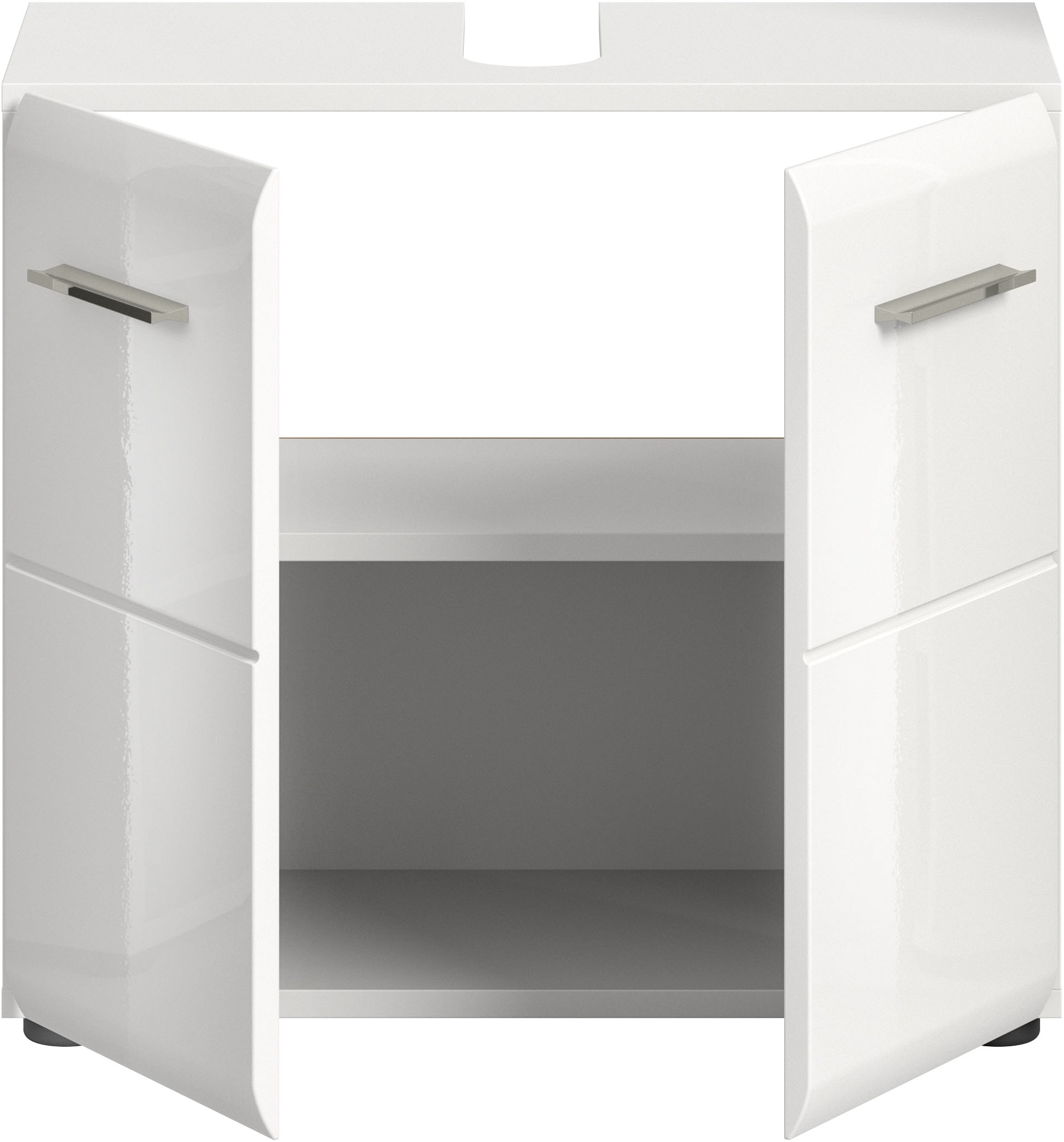 INOSIGN Waschbeckenunterschrank »FLORENZ, TOPSELLER!, Breite 60cm, 1 Einlegeboden, 2 Fächer«, mit Siphonausschnitt, Badmöbel, Badschrank, Schrank, Kommode, Bad