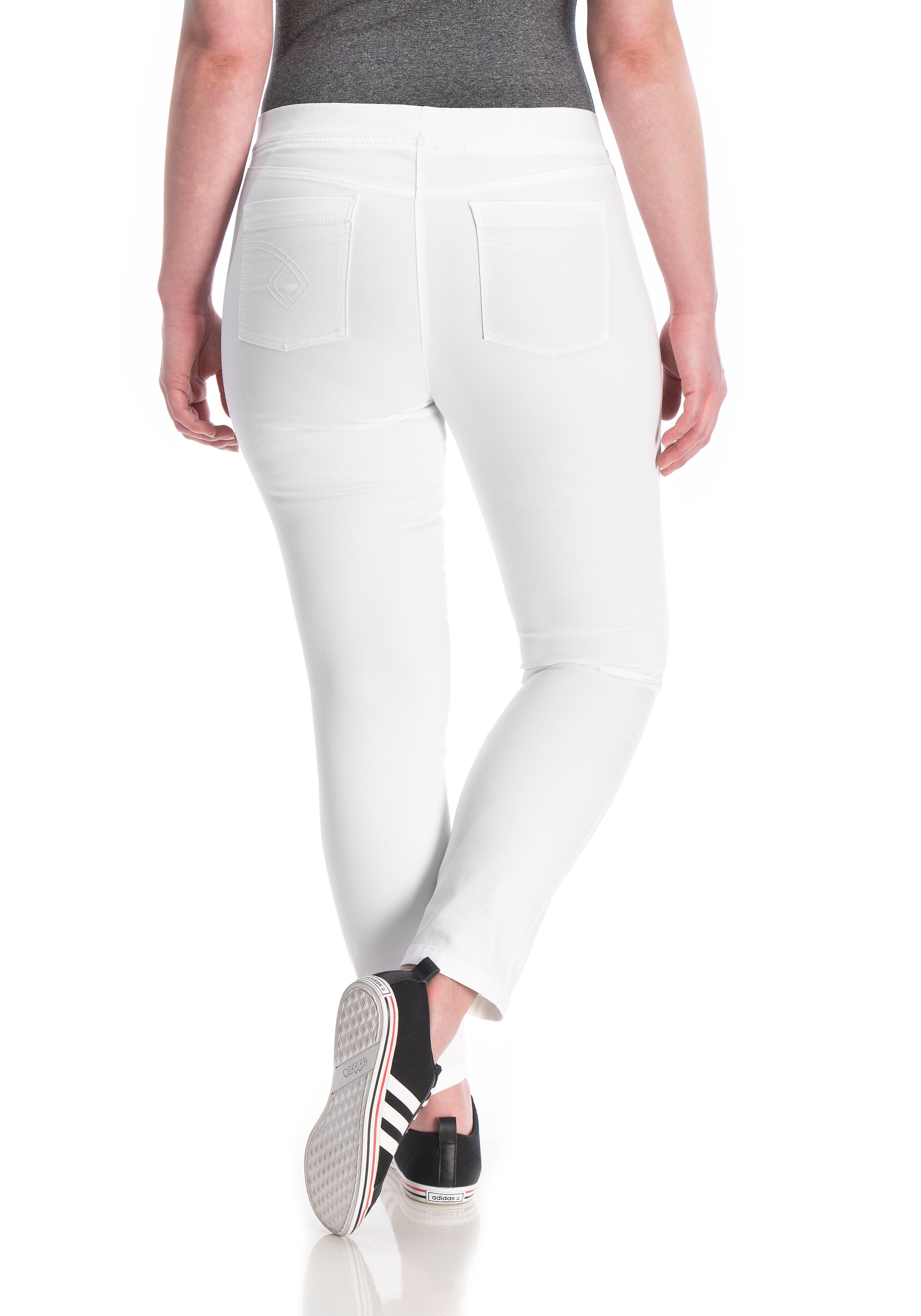 KjBRAND Jeansjeggings »JENNY« angenehm weiche Quer-Stretch Qualität