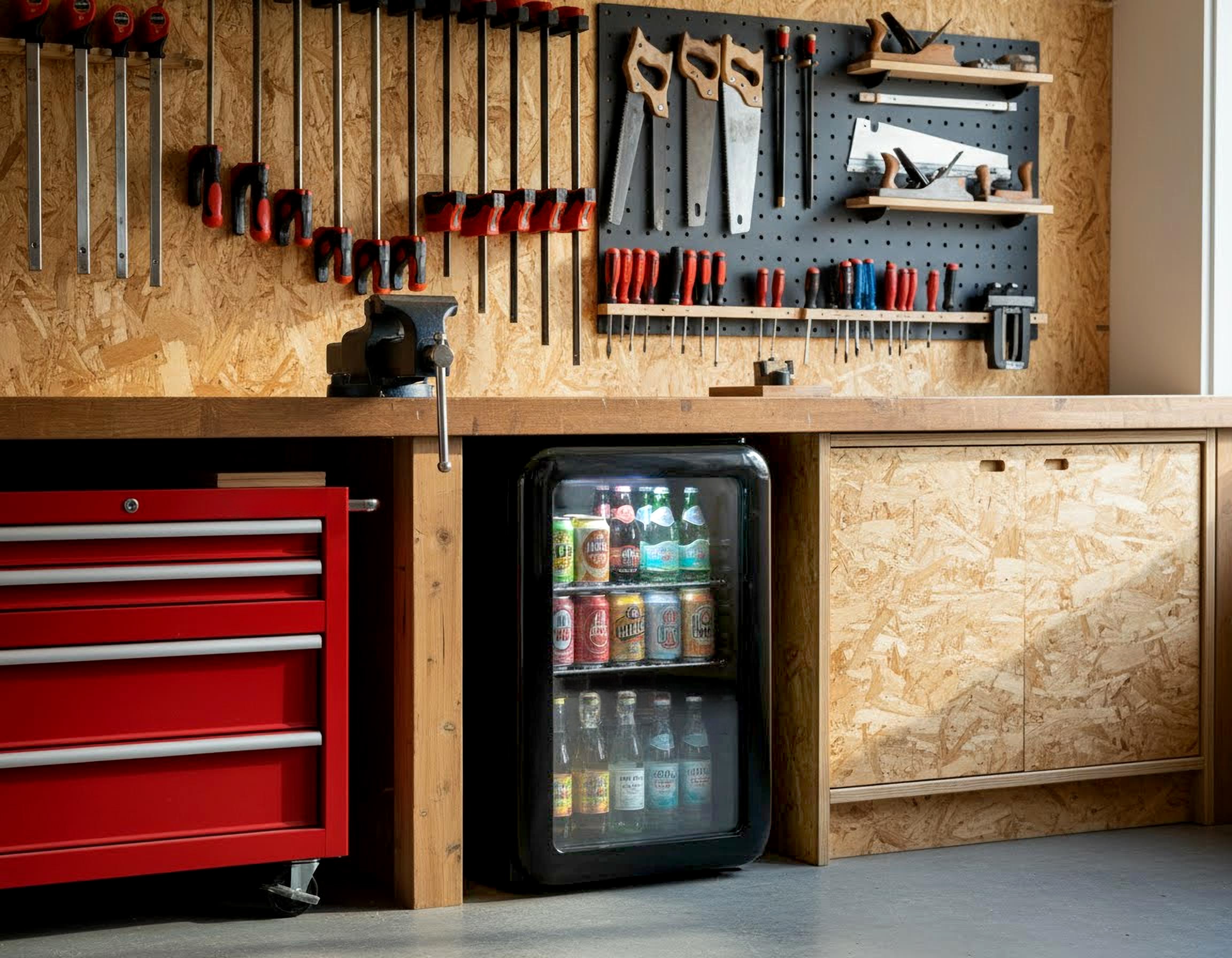 Hanseatic Getränkekühlschrank »HBC68ERBH« 68 cm hoch 44 cm breit