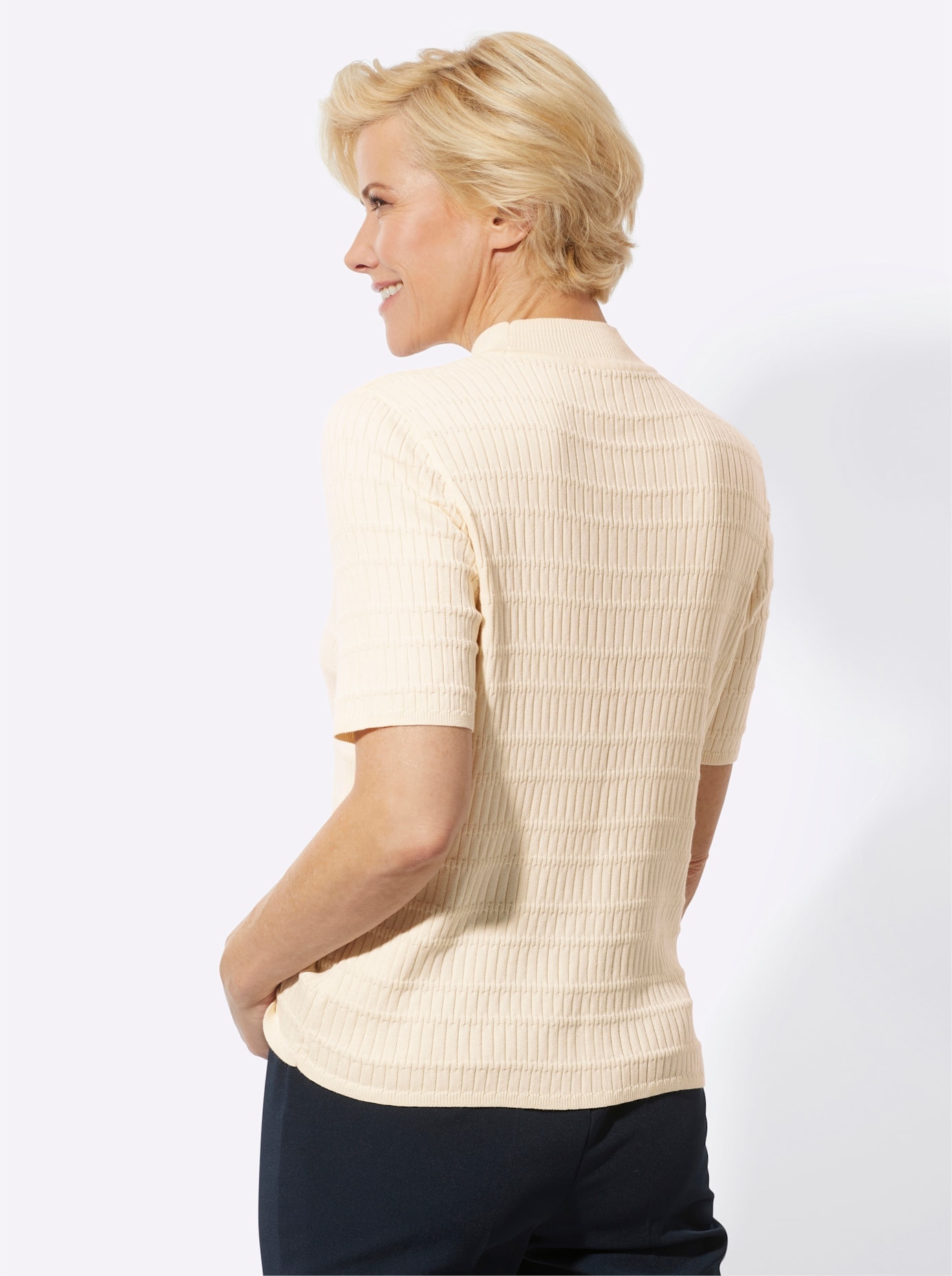 Classic Kurzarmpullover »Pullover«