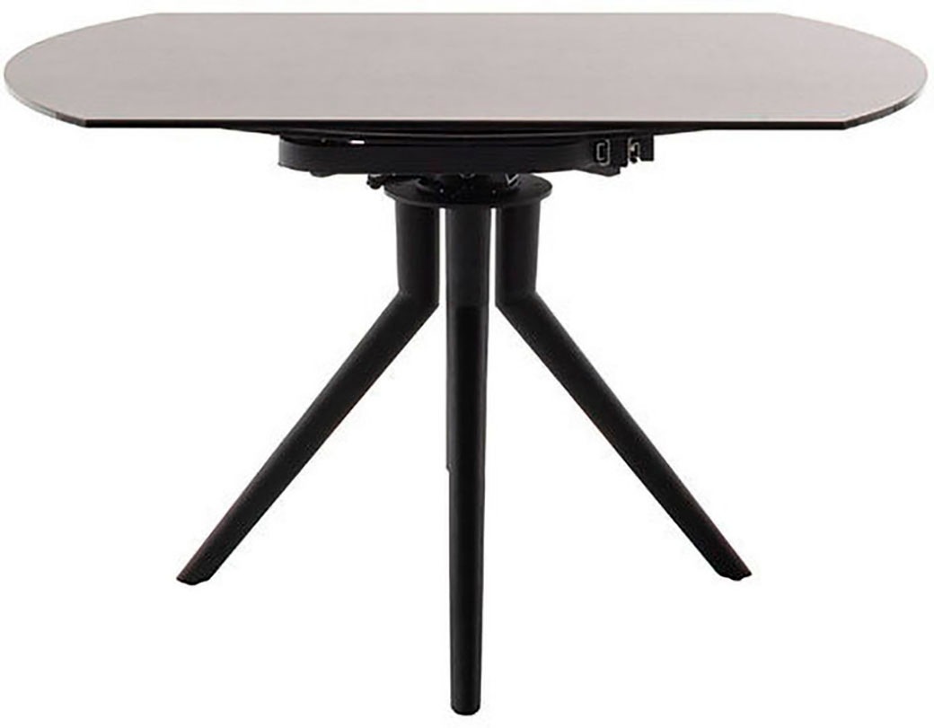MCA furniture Esstisch »RUBIKON Vierfußtisch 90-135 cm«, (Einzelstück), Keramik, Metall, Längsseitenauszug, ausziehbar, 13 mm