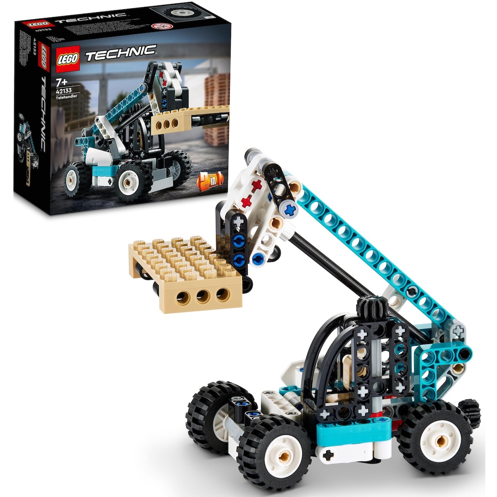 LEGO® Konstruktionsspielsteine »Teleskoplader (42133), LEGO® Technic«, (143 St.)