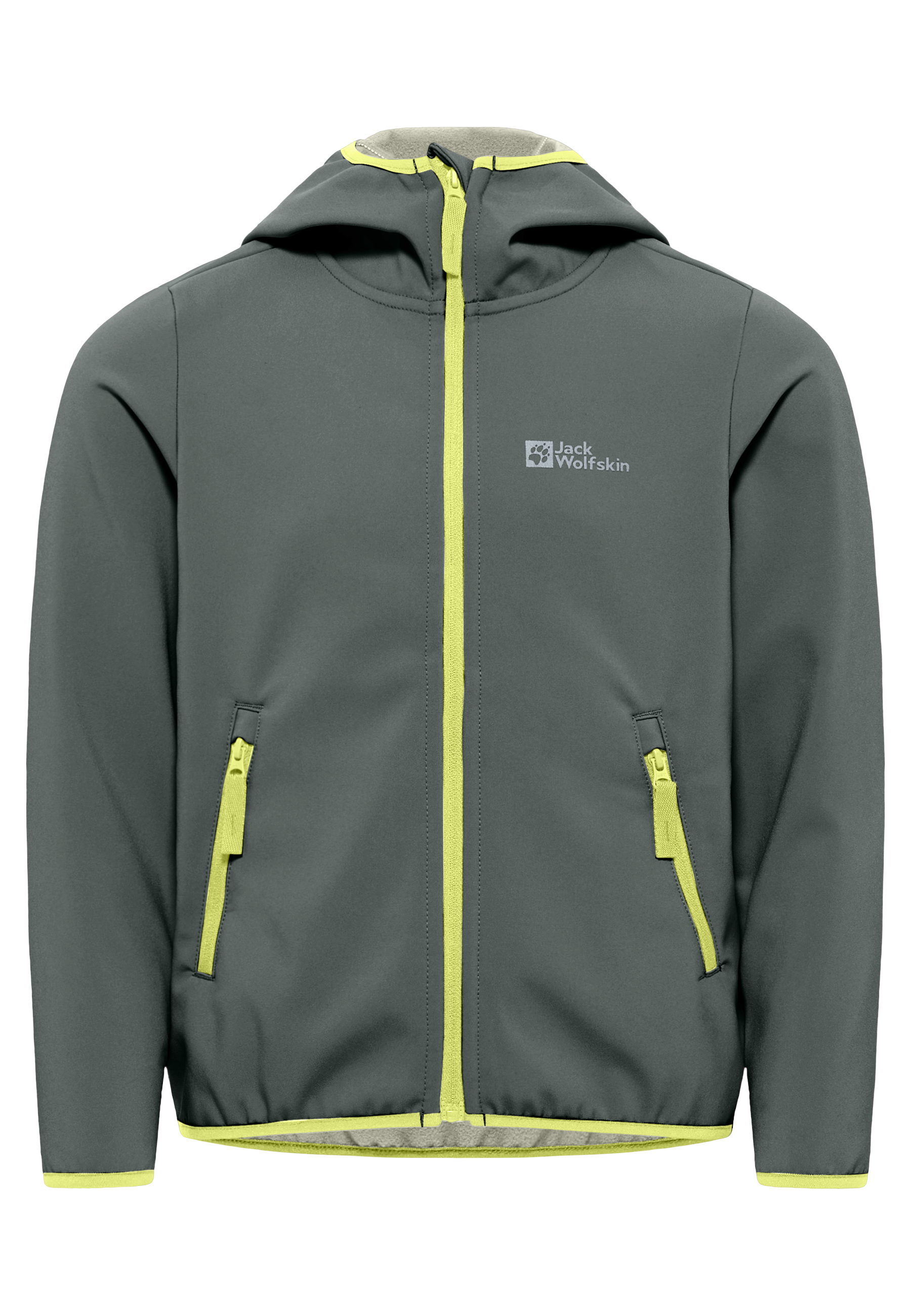 Jack Wolfskin Softshelljacke »FOURWINDS JACKET KIDS«, mit Kapuze