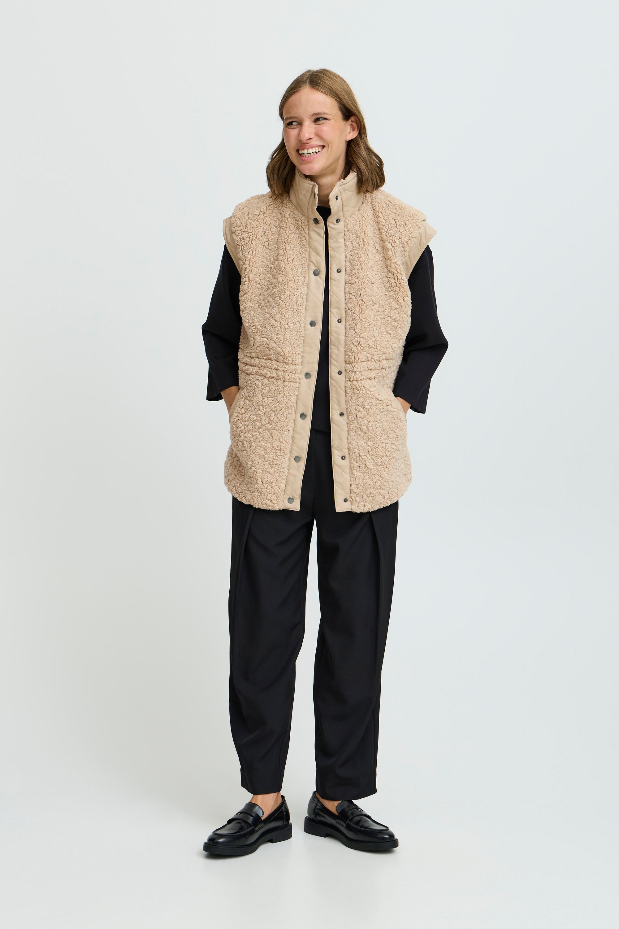b.young Fleeceweste »Fleeceweste BYANAMAJ WAISTCOAT -«