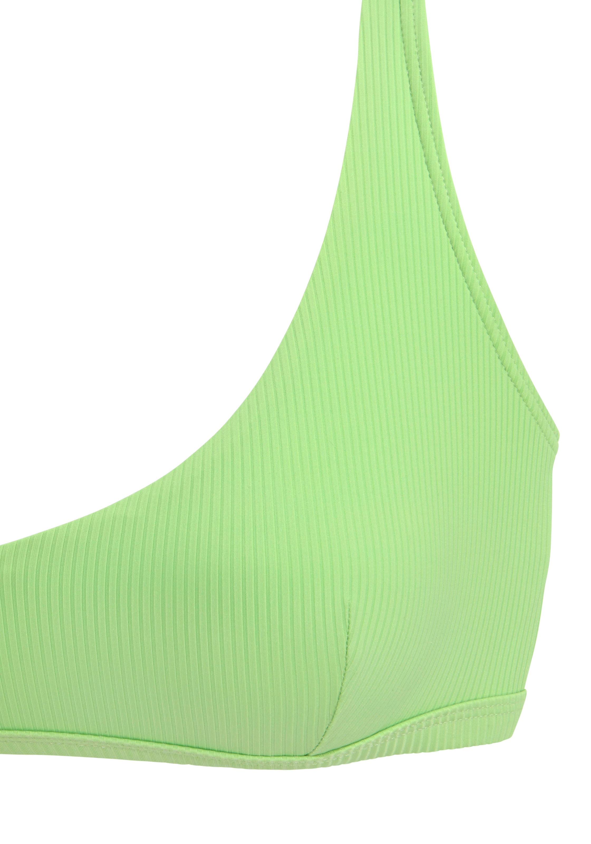 Venice Beach Bustier-Bikini-Top »Lucky«, aus gerippter Strukturware
