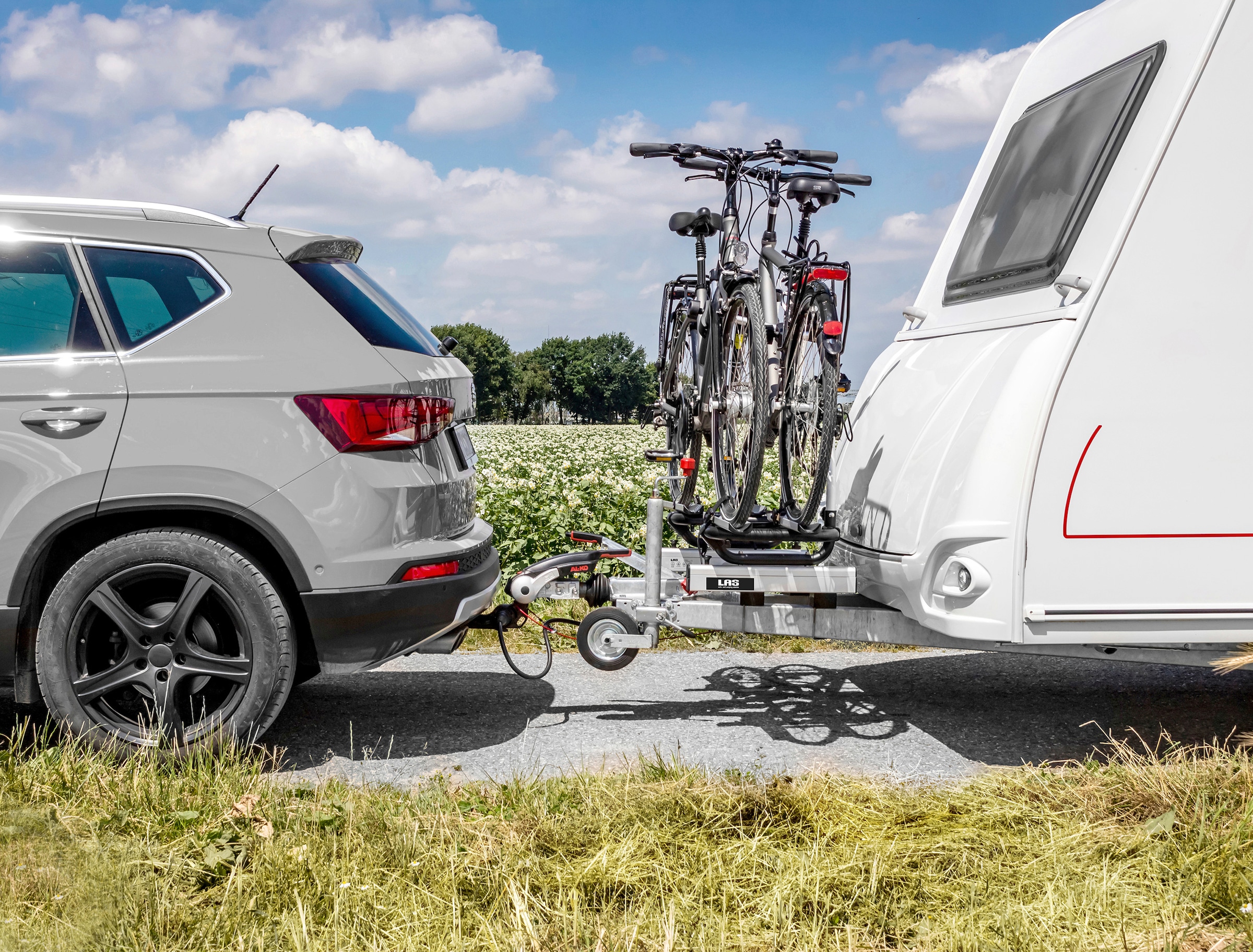 LAS Fahrrad-Deichselträger »EUFAB 11844«, (1 tlg.), für die Deichsel, gleitend, E-Bike geeignet
