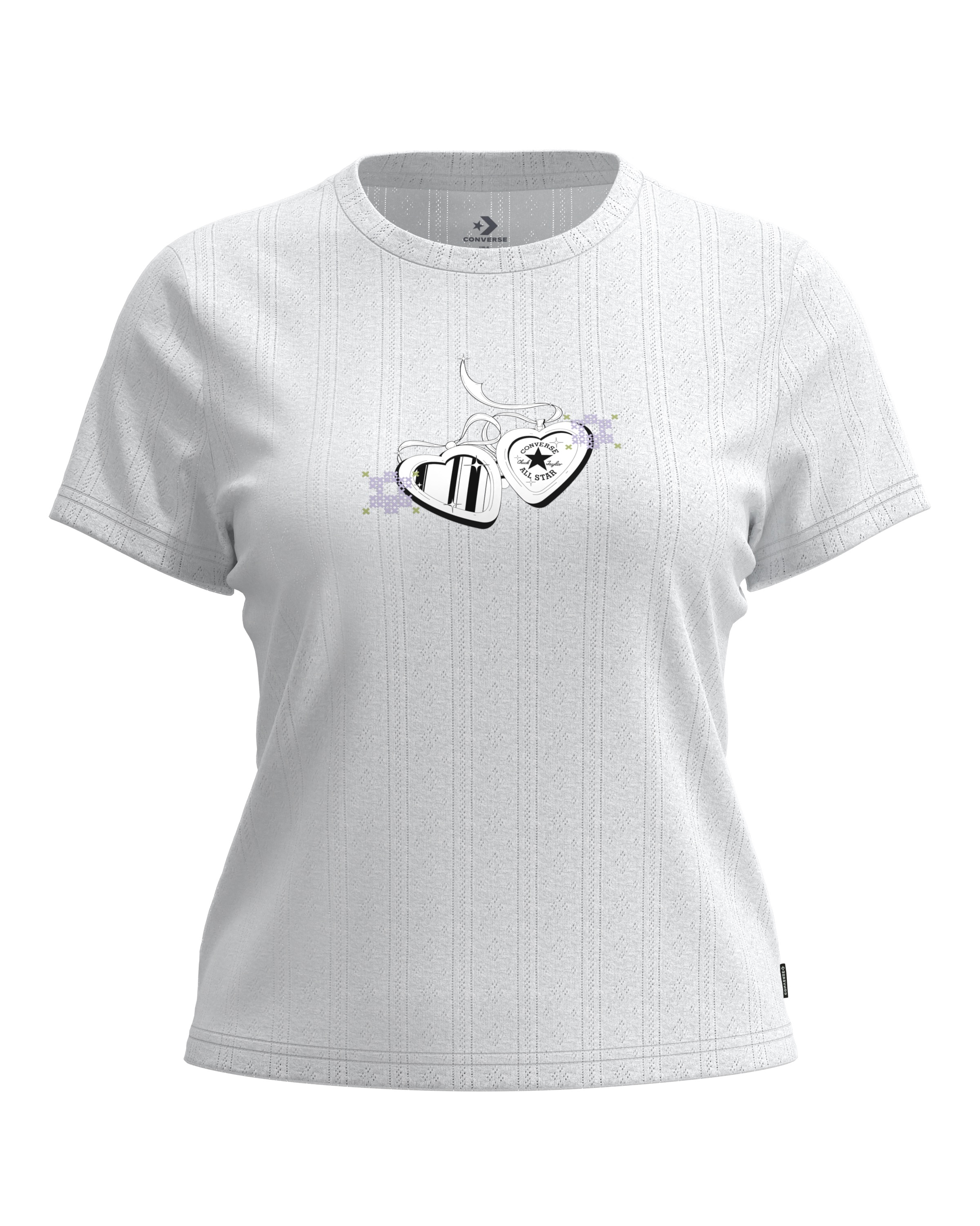 Converse T-Shirt klassischer Schnitt, Kurzarm, für Freizeitaktivitäten