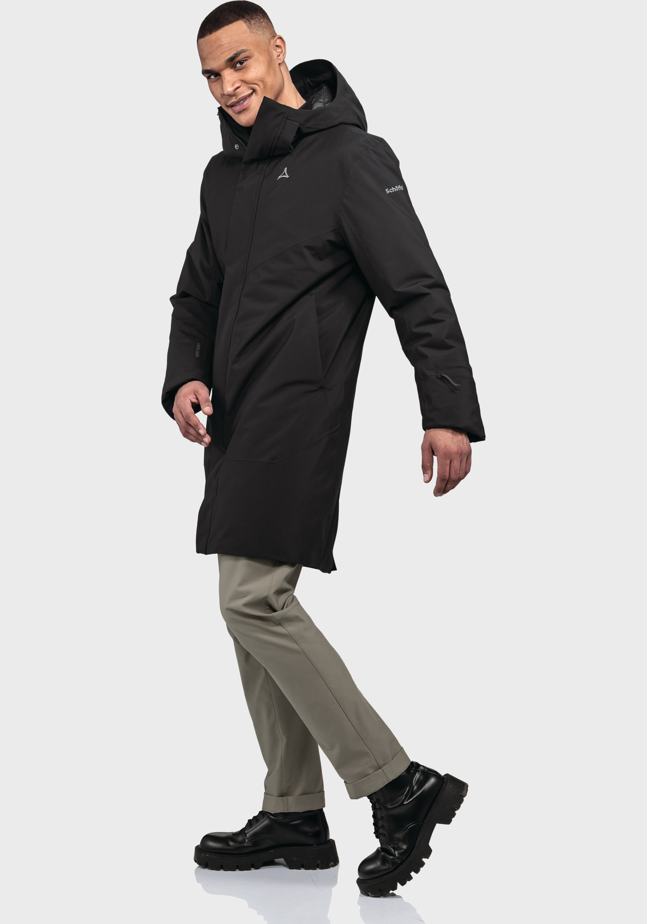 Schöffel Parka »Urban Ins Coat Style Gregale MNS«, mit Kapuze