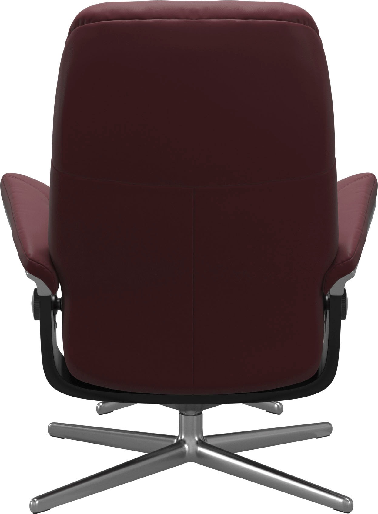 Stressless® Fußhocker »Consul«, mit Cross Base, Größe S, M & L, Holzakzent Schwarz