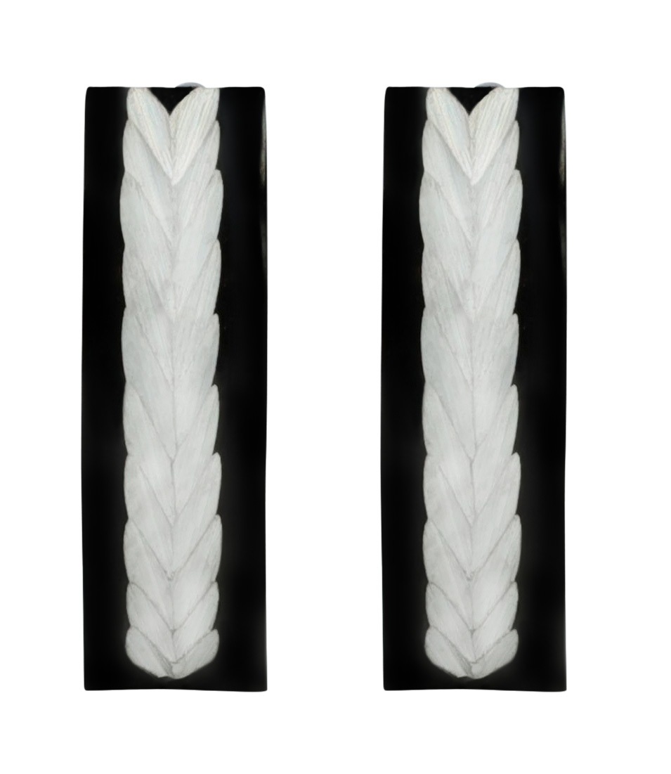 Adelia´s Paar Creolen »Unisex Ohrringe ¿ Creole aus Edelstahl«