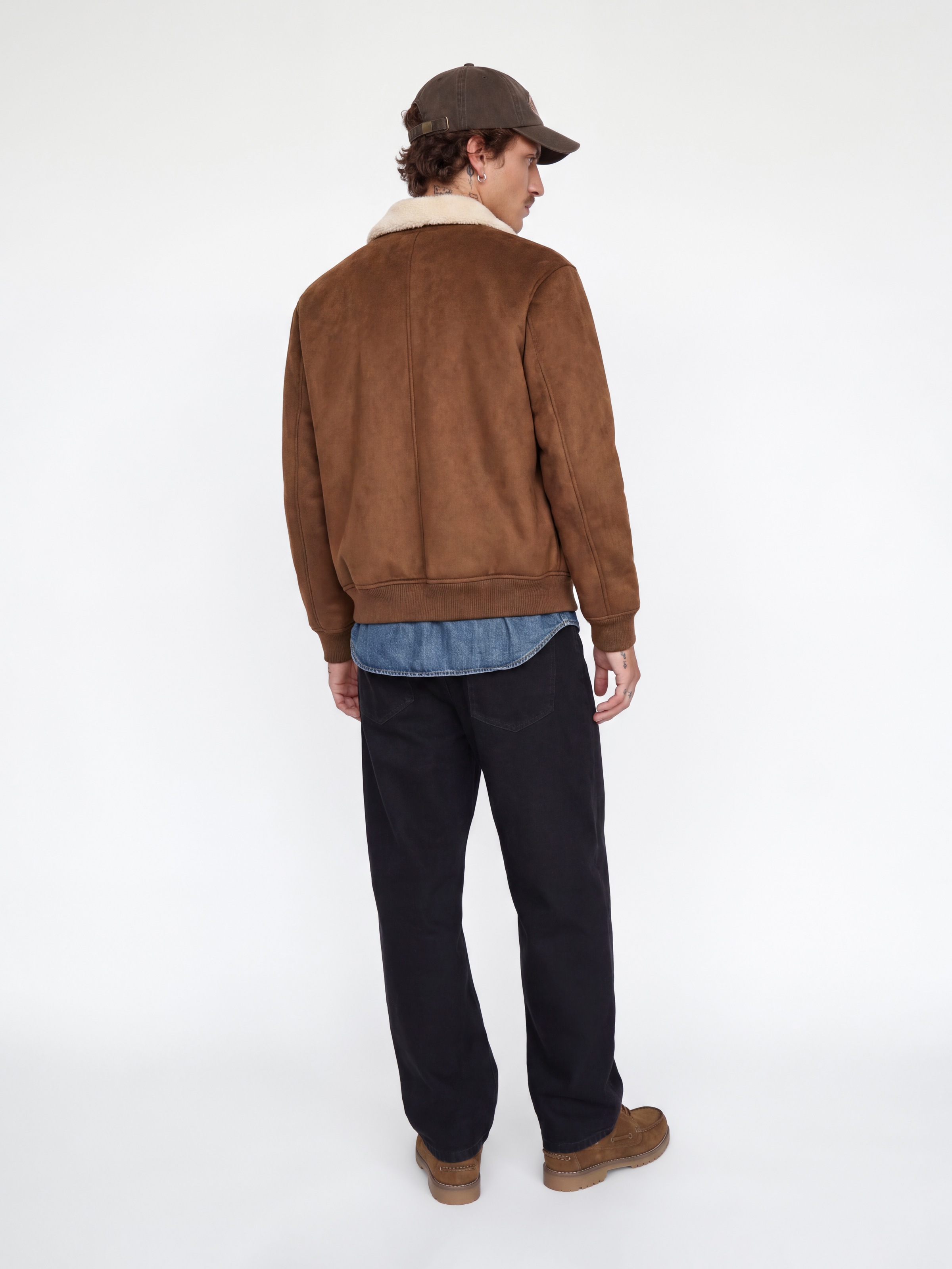 Jack & Jones Bomberjacke »JPRCCLUKE BOMBER JACKET SN« ohne Kapuze Kunstfaser, regular fit