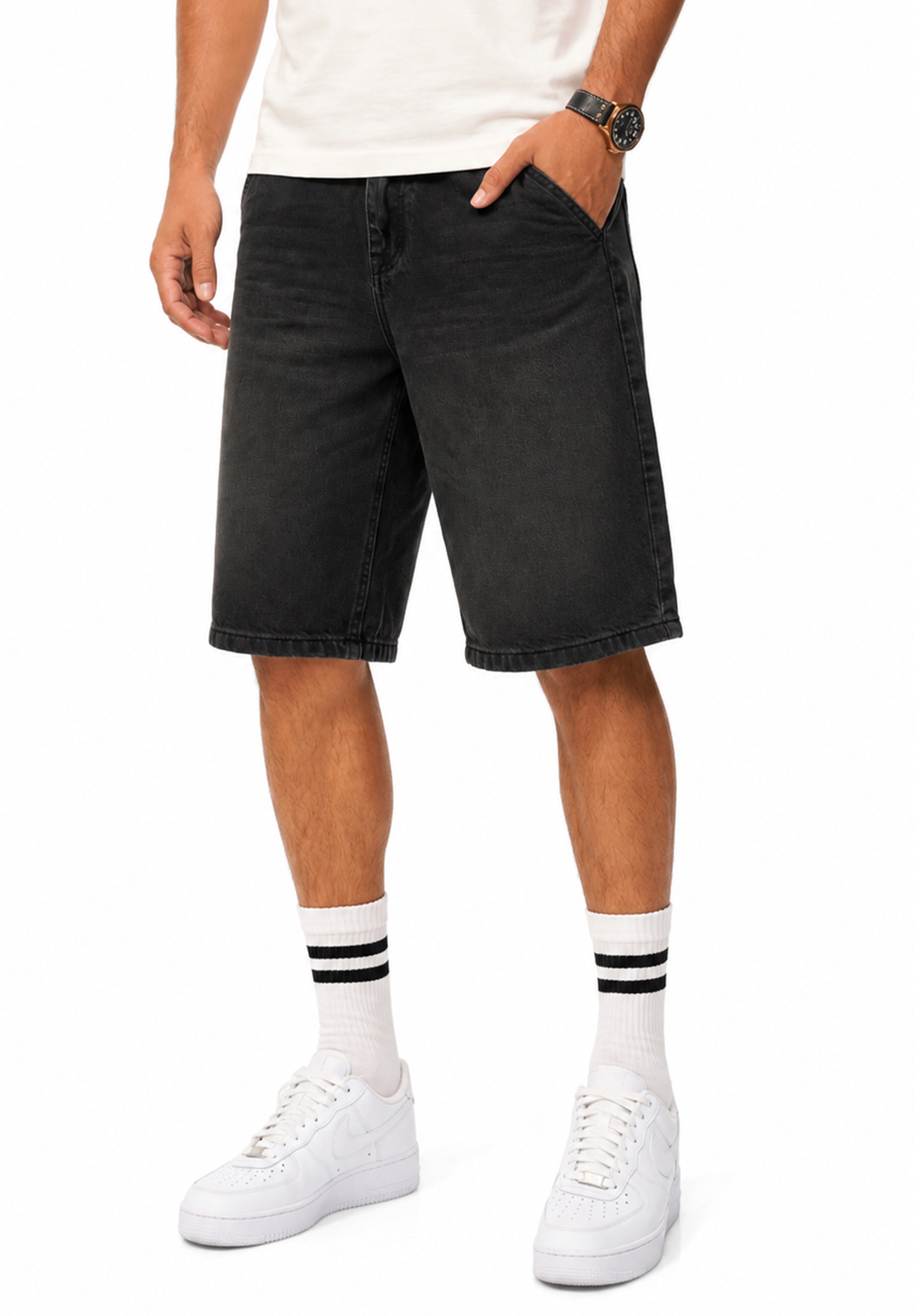 SOULSTAR Shorts »im Baggy-Fit aus 100% Baumwolle für Herren«  Kurze Hose - Sommer-Shorts Bermuda für Männer