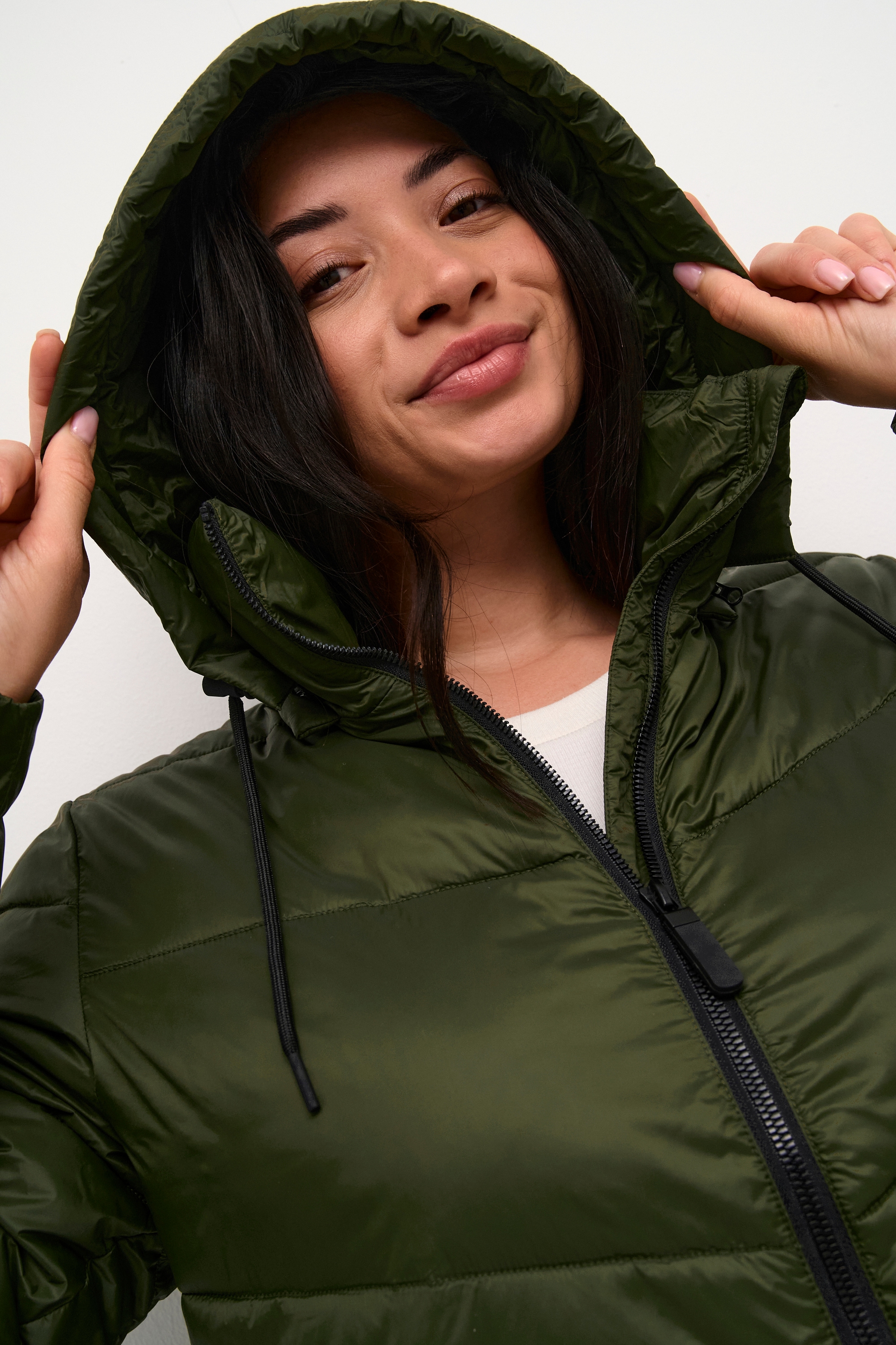 KAFFE Curve Wintermantel »KAFFE Curve Jacke KCsusanna«