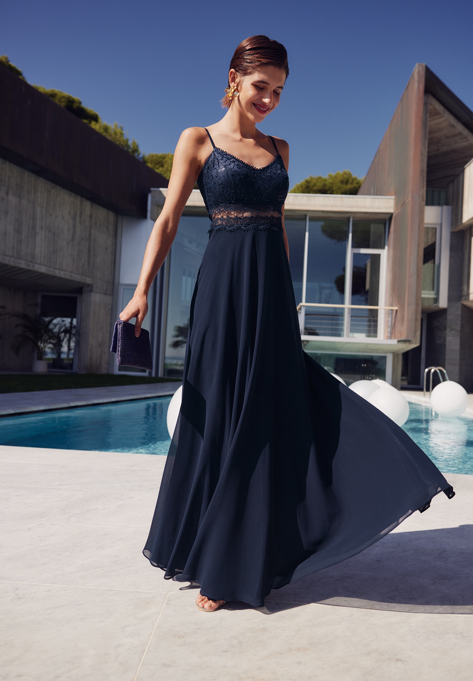 Vera Mont Abendkleid »Abendkleid mit Spitze«