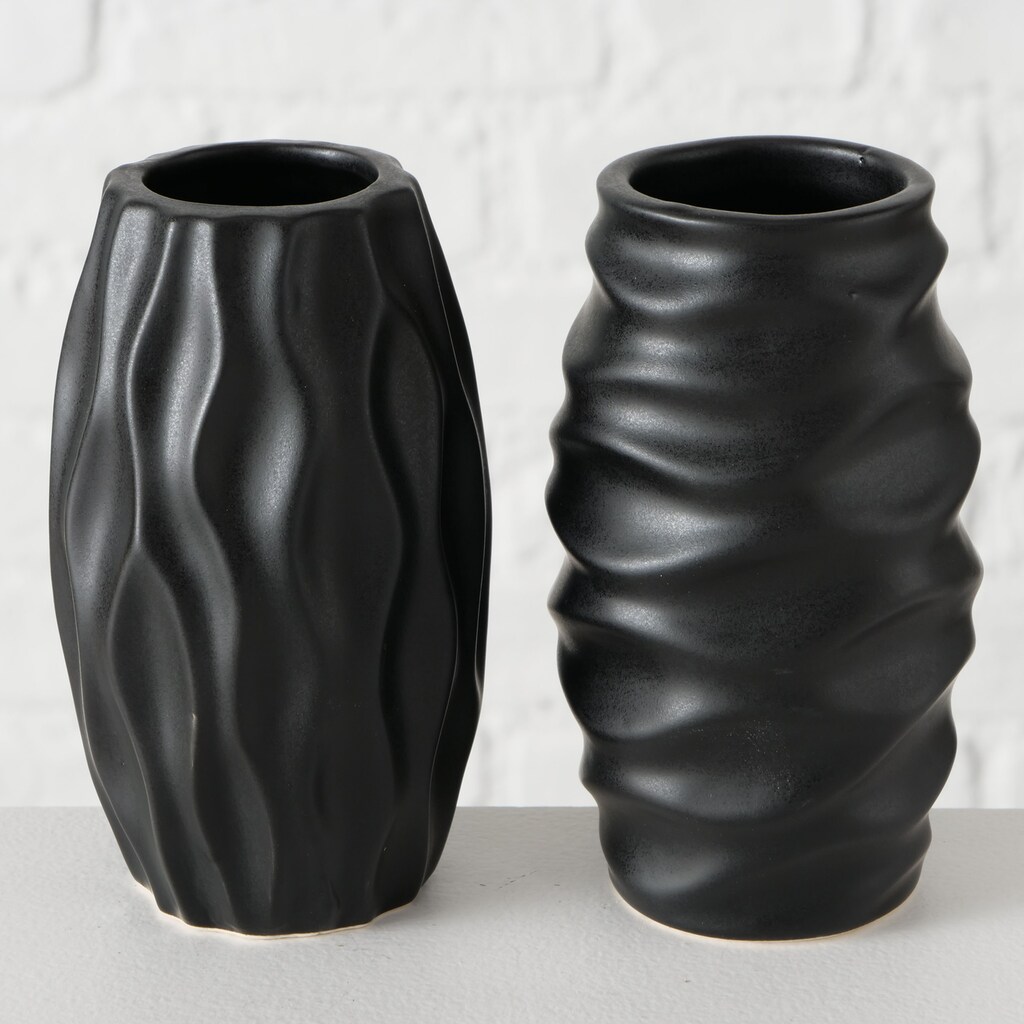 BOLTZE Tischvase »Janina«, (Set, 2 St.)