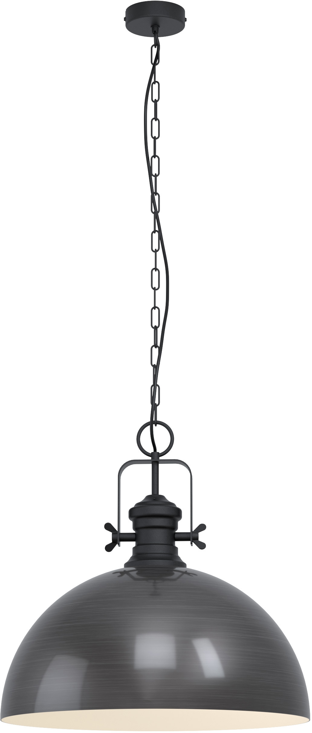 EGLO Pendelleuchte »COMBWICH«, 1 flammig, Leuchtmittel E27 | ohne Leuchtmittel, Hängelampe 53 cm,Hängeleuchte, Esstischlampe, Wohnzimmerlampe, E27