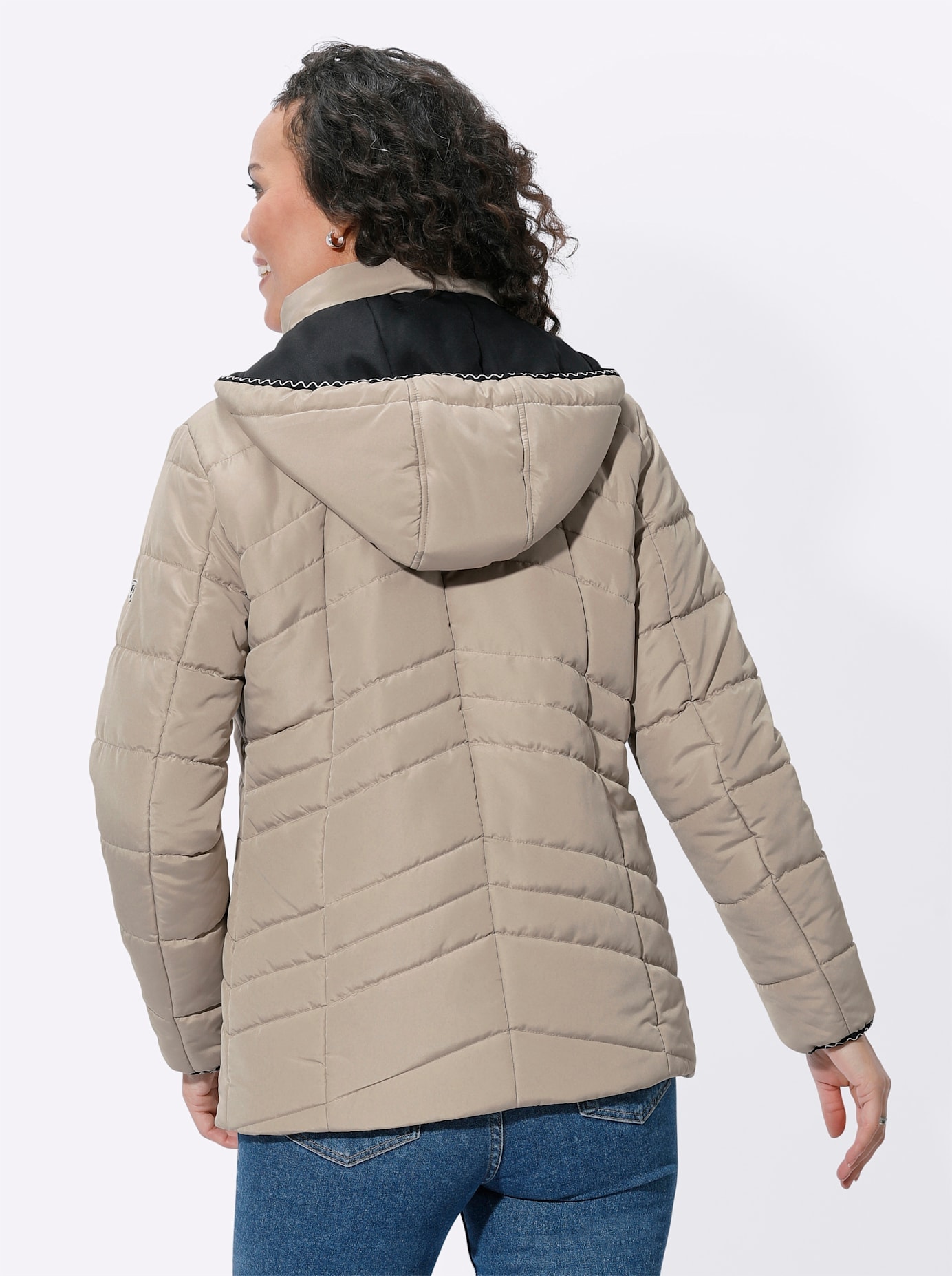 Casual Looks Steppjacke, mit Kapuze