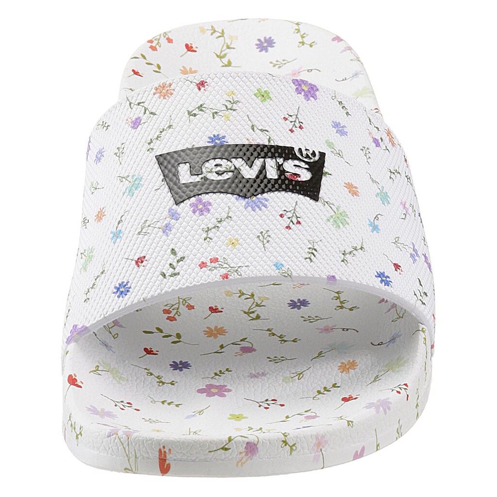 Levi's® Badepantolette »JUNE STAMP S«, mit sommerlichen Blütendruck