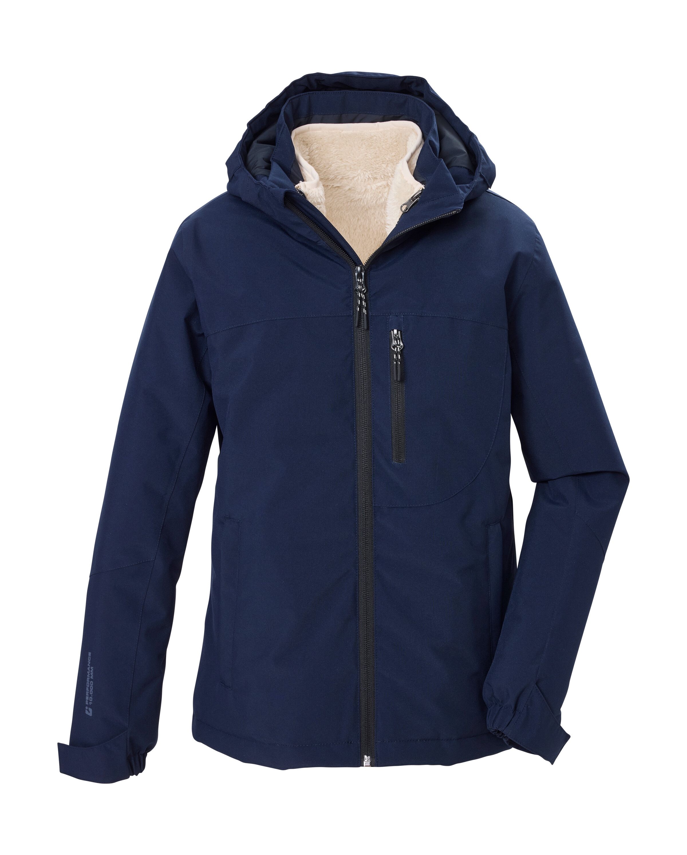 Killtec 3-in-1-Funktionsjacke »KOW 167 GRLS JCKT« 3 in 1 Kinderjacke: wasserdicht, Fleece-Innenjacke, Teflon EcoElite™