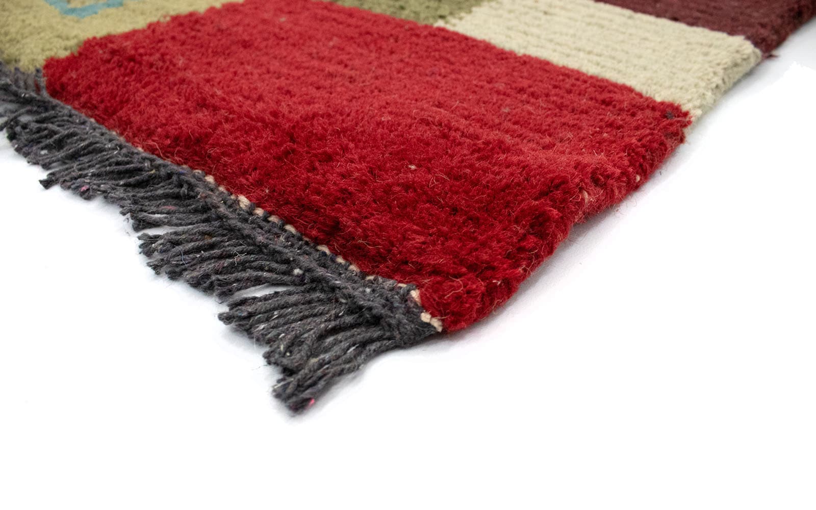 morgenland Wollteppich »Nepal Teppich handgeknüpft grün«, rechteckig,  handgeknüpft im OTTO-Shop