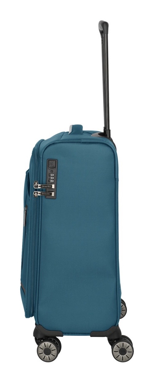 travelite Handgepäck-Trolley »JETPACK Max 4 Cabin Handgepäck Koffer« 41 l 4 Rollen Weichgepäck, passend für Ryanair, Condor und viele gängige Airlines