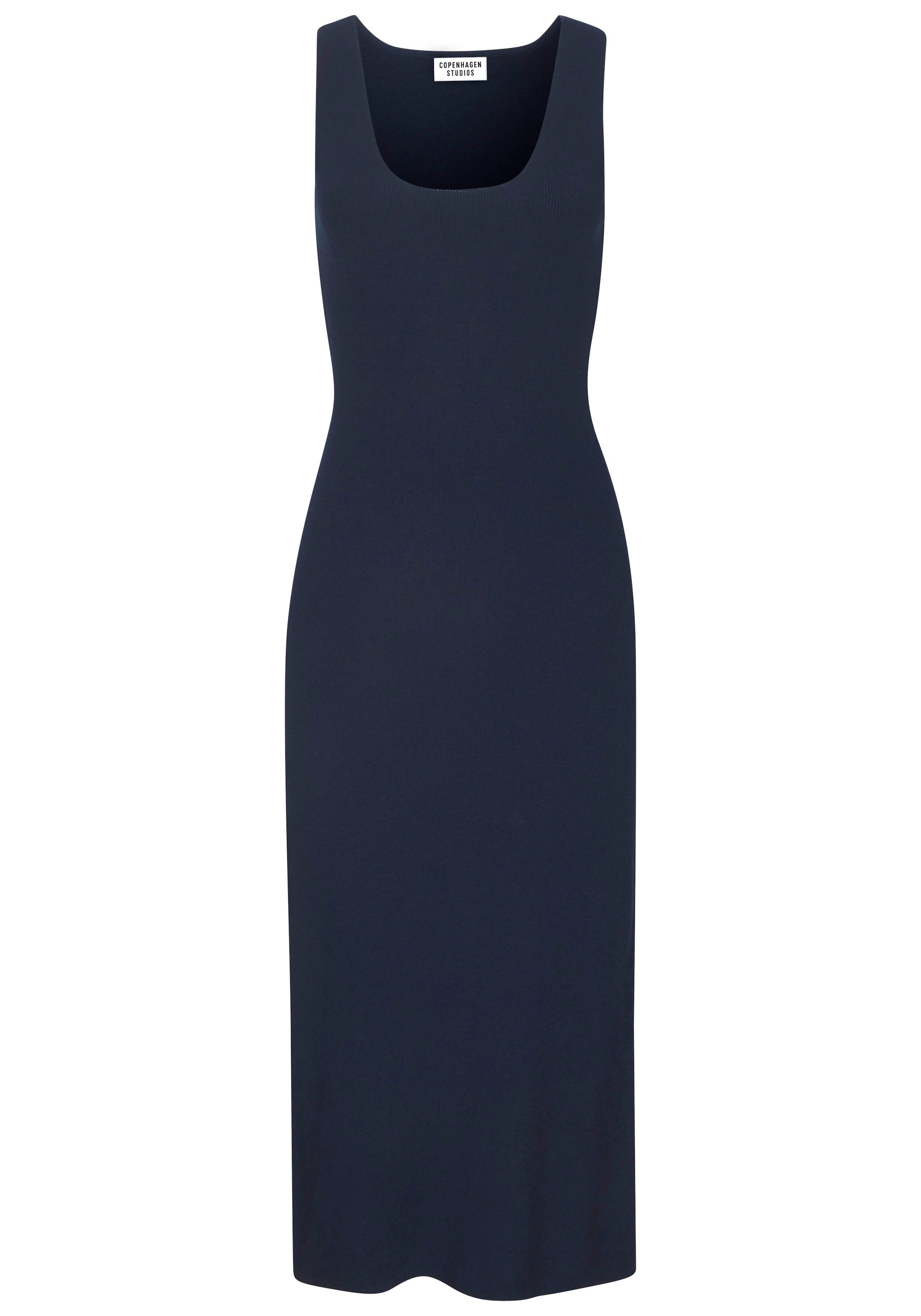 Copenhagen Studios Strickkleid, aus hochwertigem Rippstrick, Loungewear