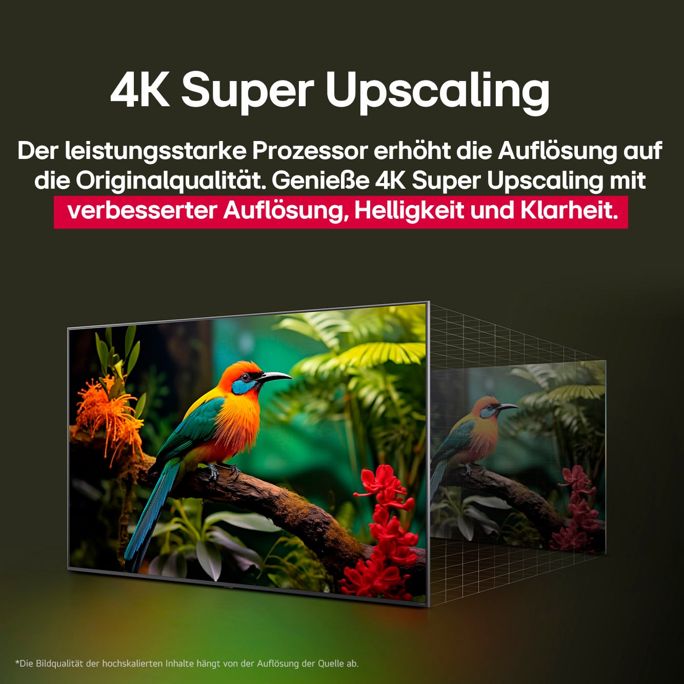 LG QNED-Fernseher »65QNED80A6A«, 4K Ultra HD, Smart-TV