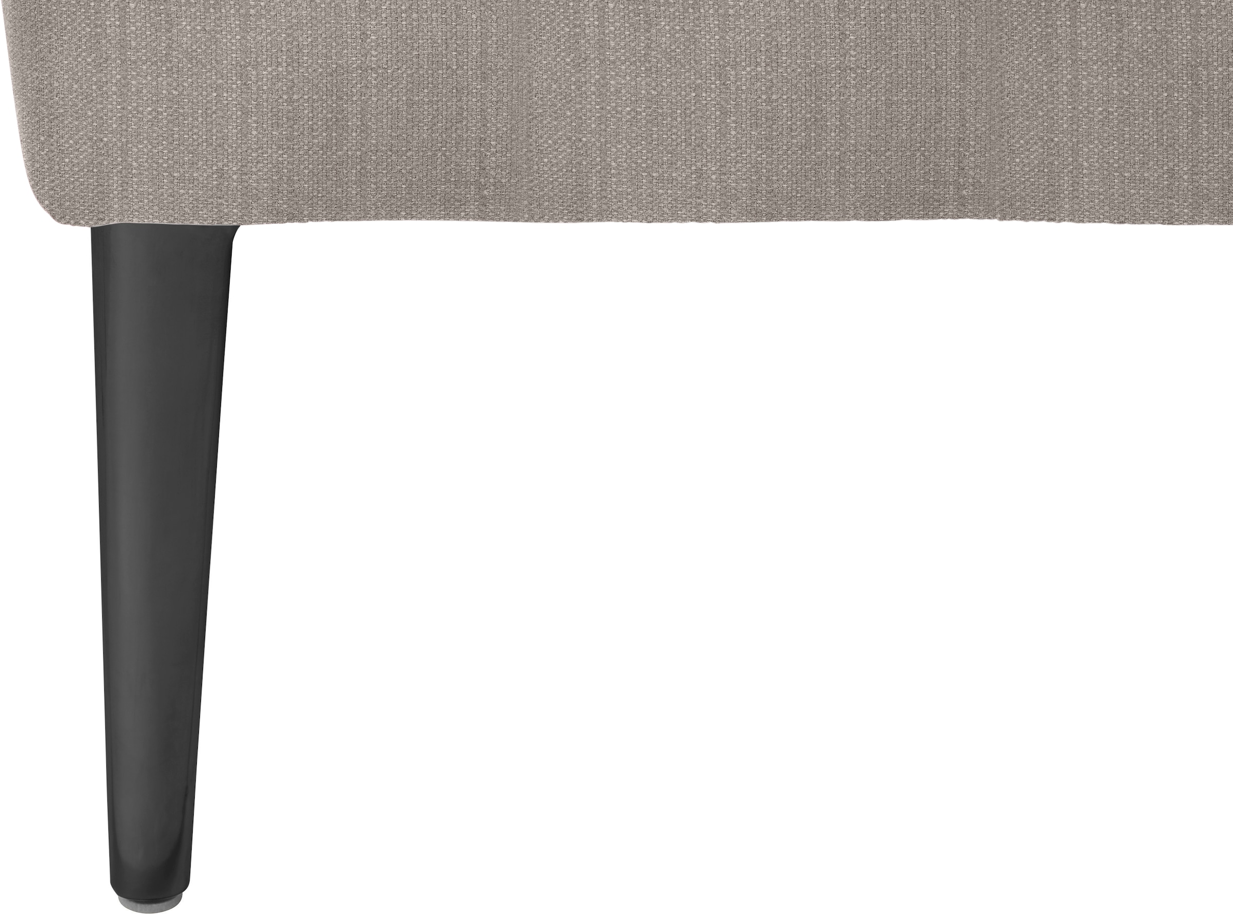 W.SCHILLIG Hocker »enjoy&MORE« Füße schwarz pulverbeschichtet, Breite 151 cm