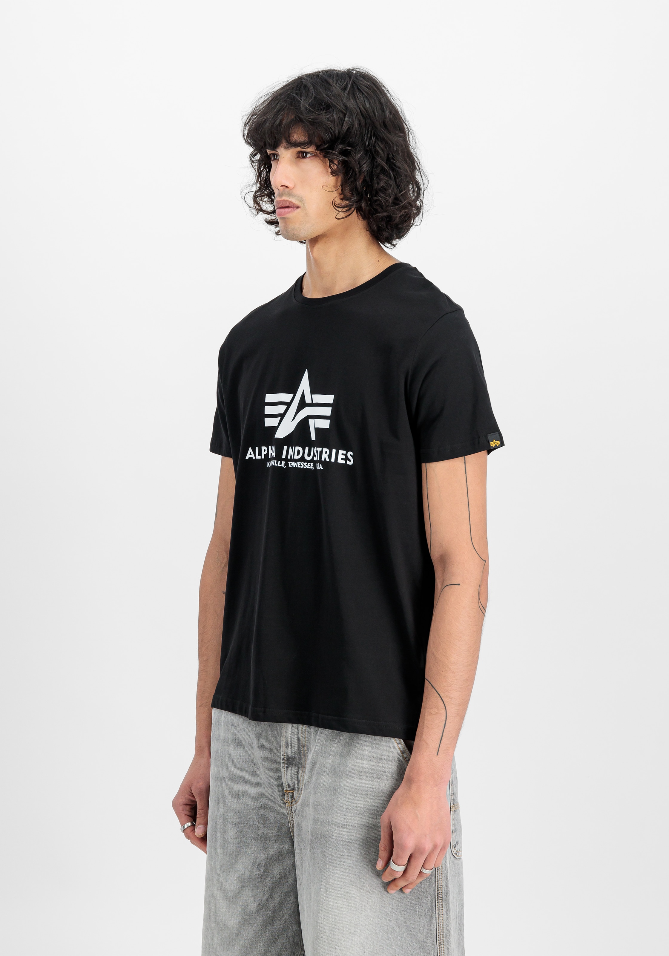 Alpha Industries Rundhalsshirt »Basic T 2 Pack« Set, 2 Stk.