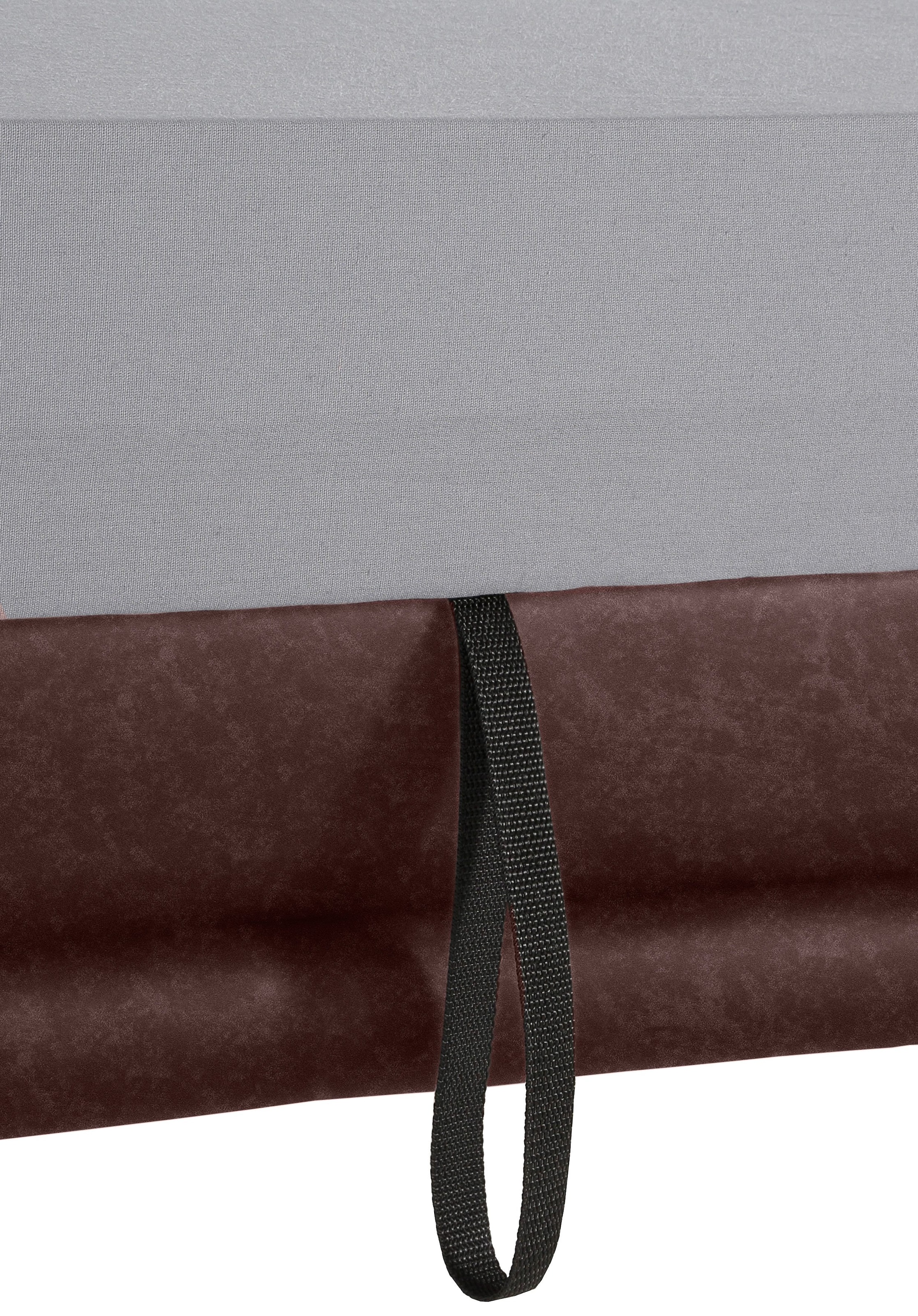 Home affaire Ecksofa »Camelita, Landhaus Sofa, 2 Varianten: Recamiere- oder Ottomane, L-Form«, wahlweise mit Bettfunktion