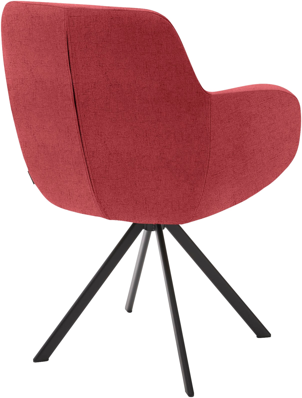 Musterring Esszimmerstuhl »Tavia« (Set) 2 Stk.Stativgestell Eisen schwarz, Drehfunktion optional, diverse Farben