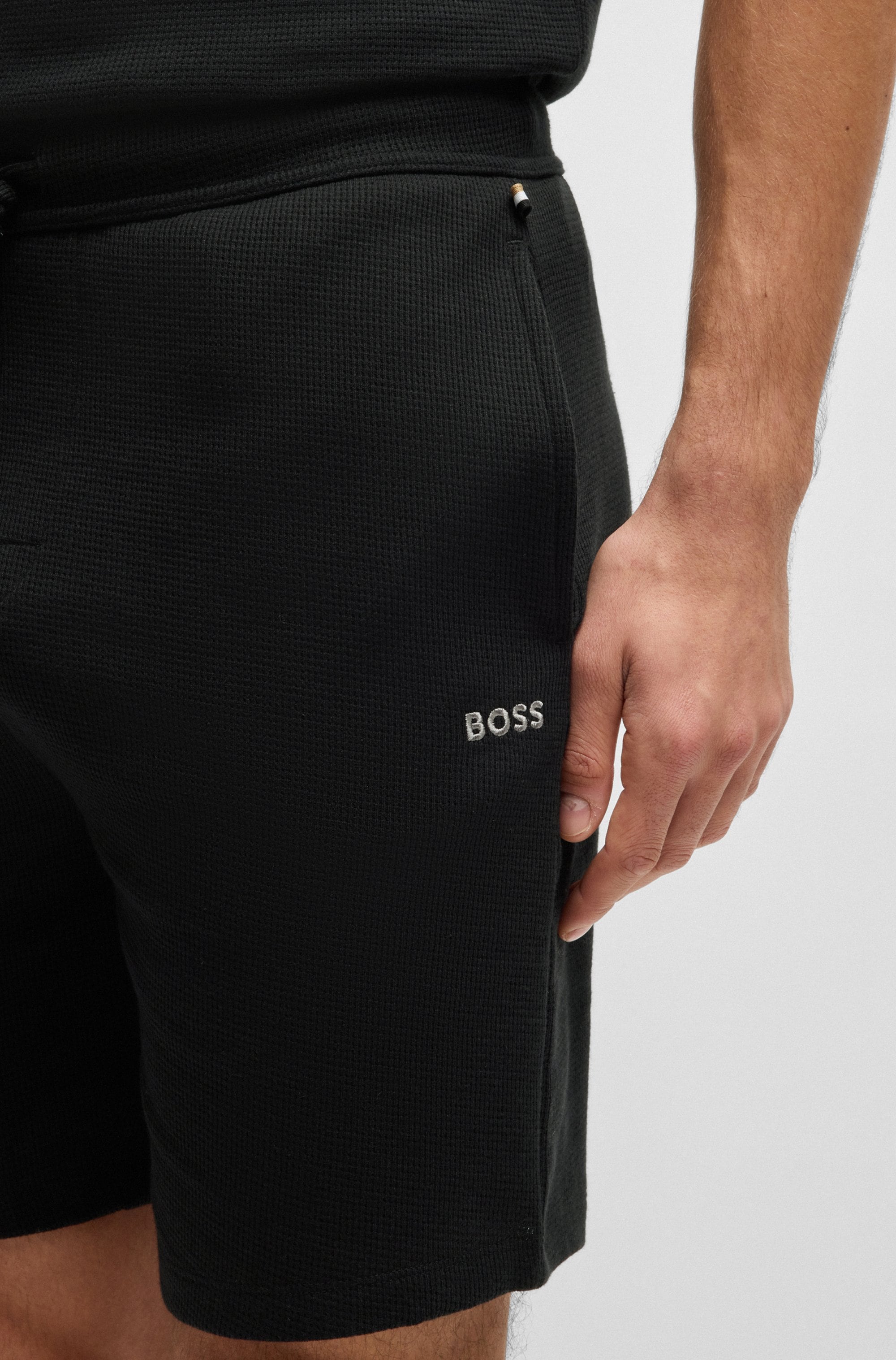 BOSS Pyjamashorts »Waffle Shorts«