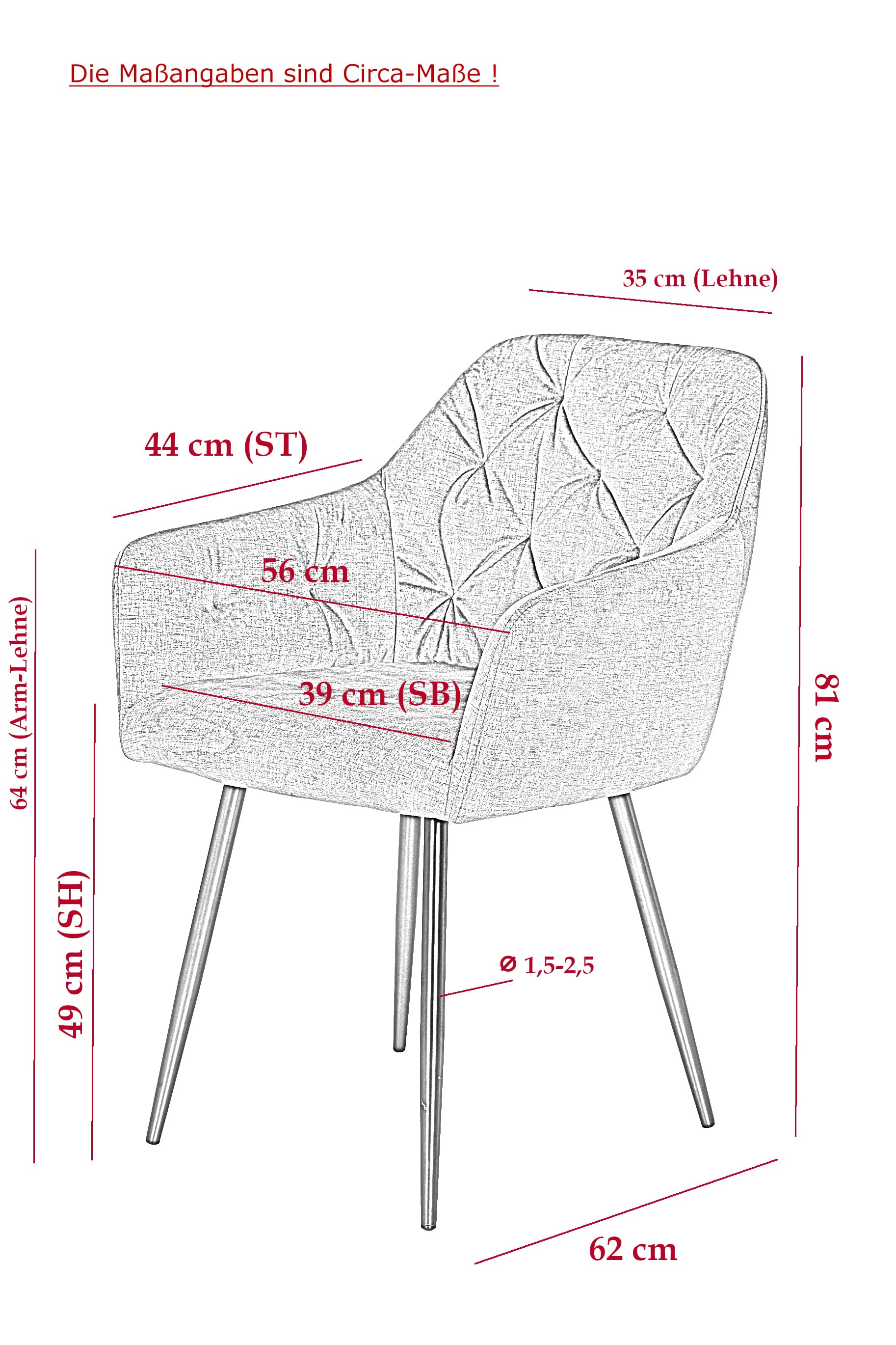 HELA Essgruppe »CLEO«, (5 tlg., Armlehnen / Tisch bestellen online Stühle), mit 4 1