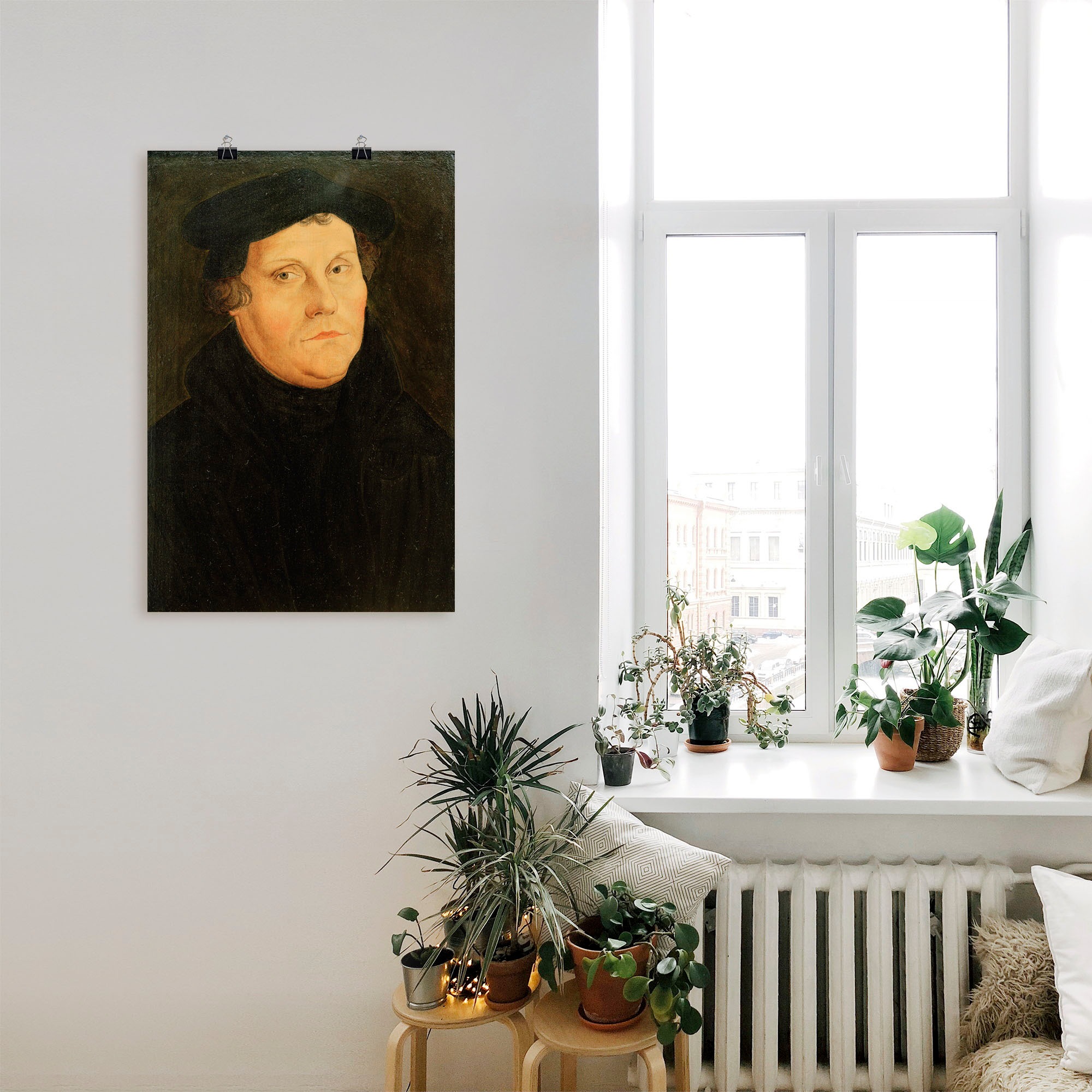Artland Wandbild »Martin Luther«, Historische Persönlichkeiten, (1 St.), als Leinwandbild, Poster in verschied. Größen