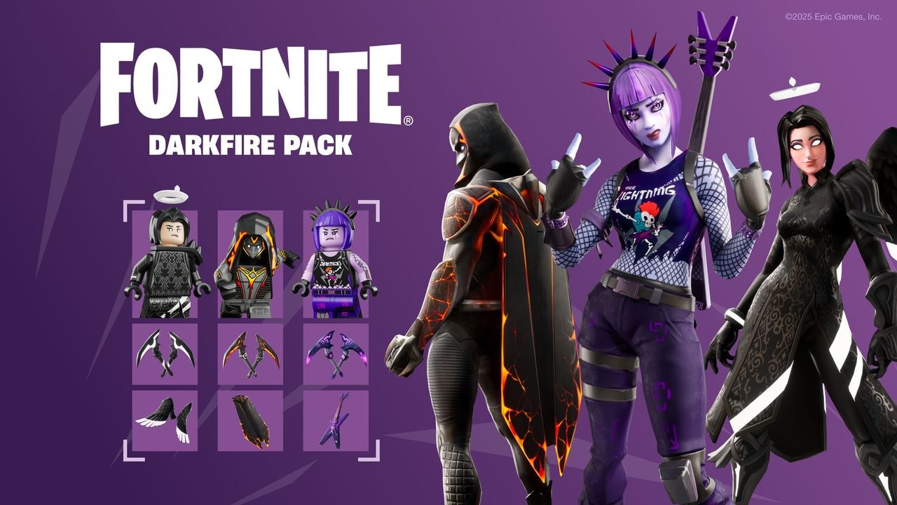 Epic Games Spielesoftware »Fortnite Schattenfeuer & Eis Paket (Code in Box)« Nintendo Switch 2