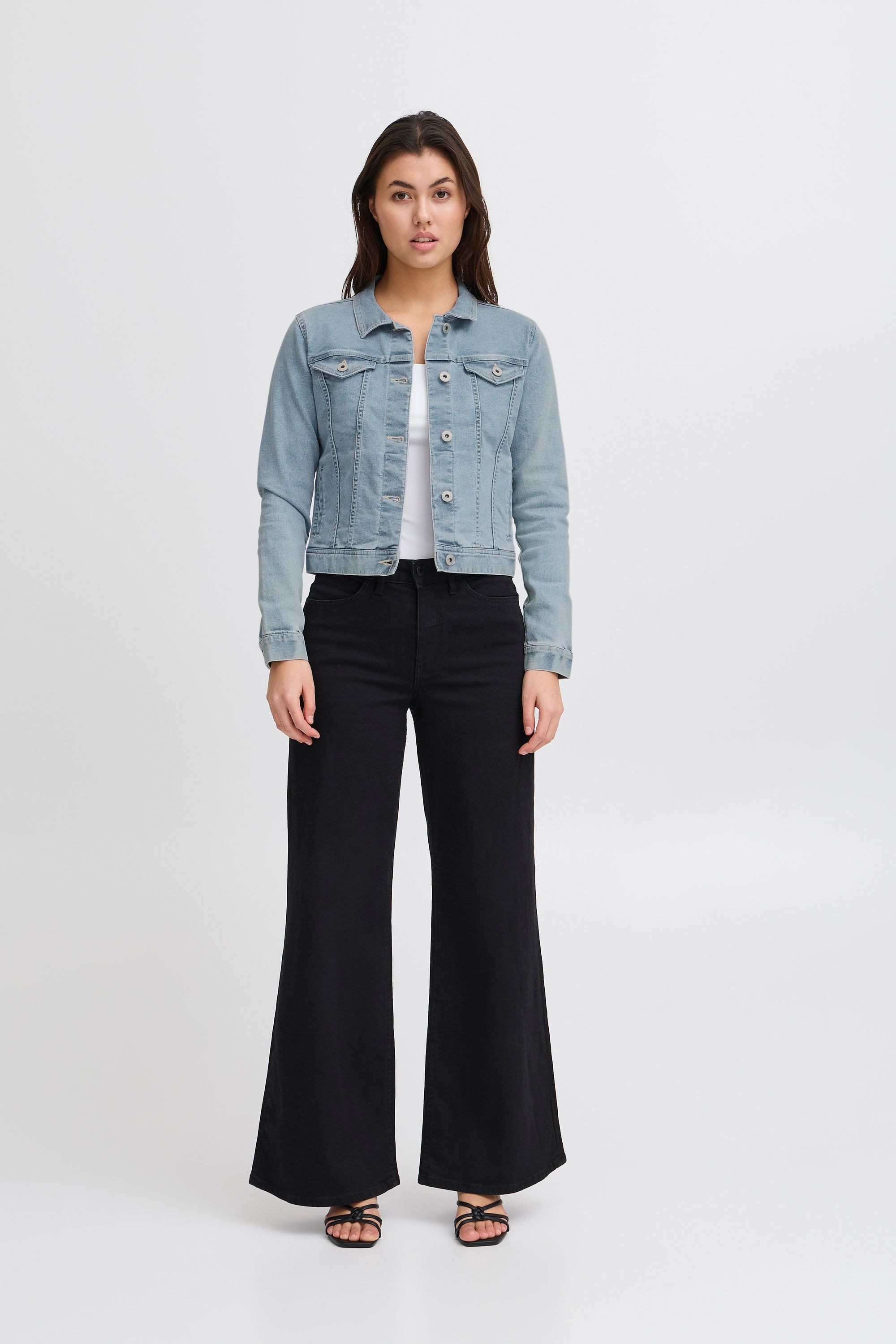 Ichi Jeansjacke »Jeansjacke IHBILLY JA«, ohne Kapuze