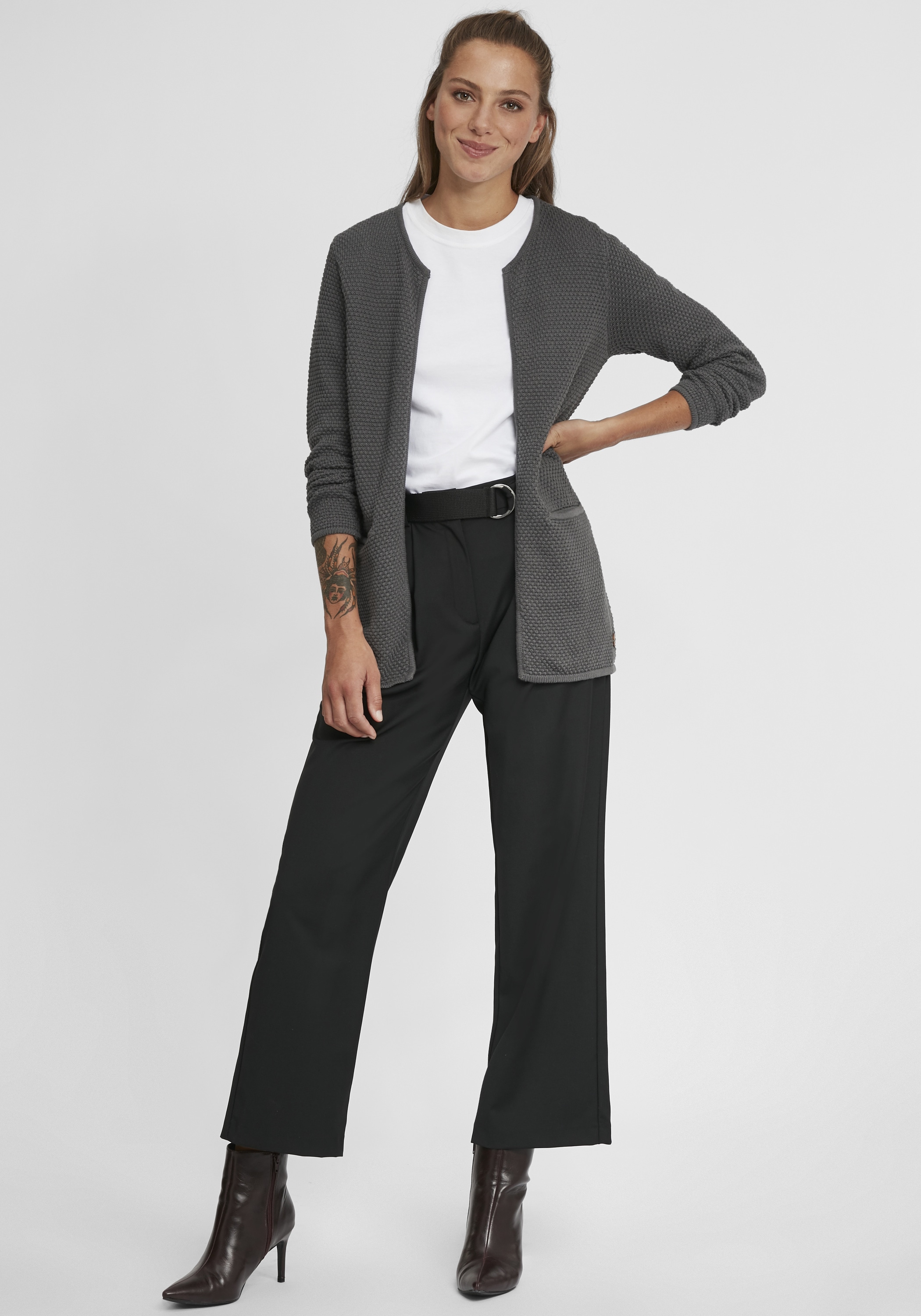OXMO Strickjacke »Strickjacke OXHilda«
