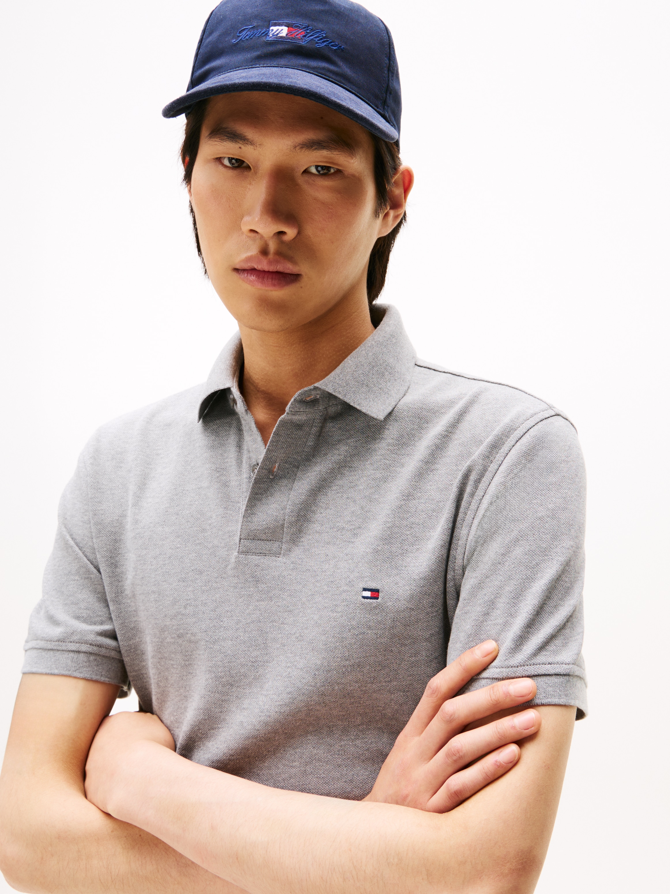 Tommy Hilfiger Poloshirt »1985 REGULAR POLO«, mit Tommy Hilfiger Kontraststreifen innen am Kragen