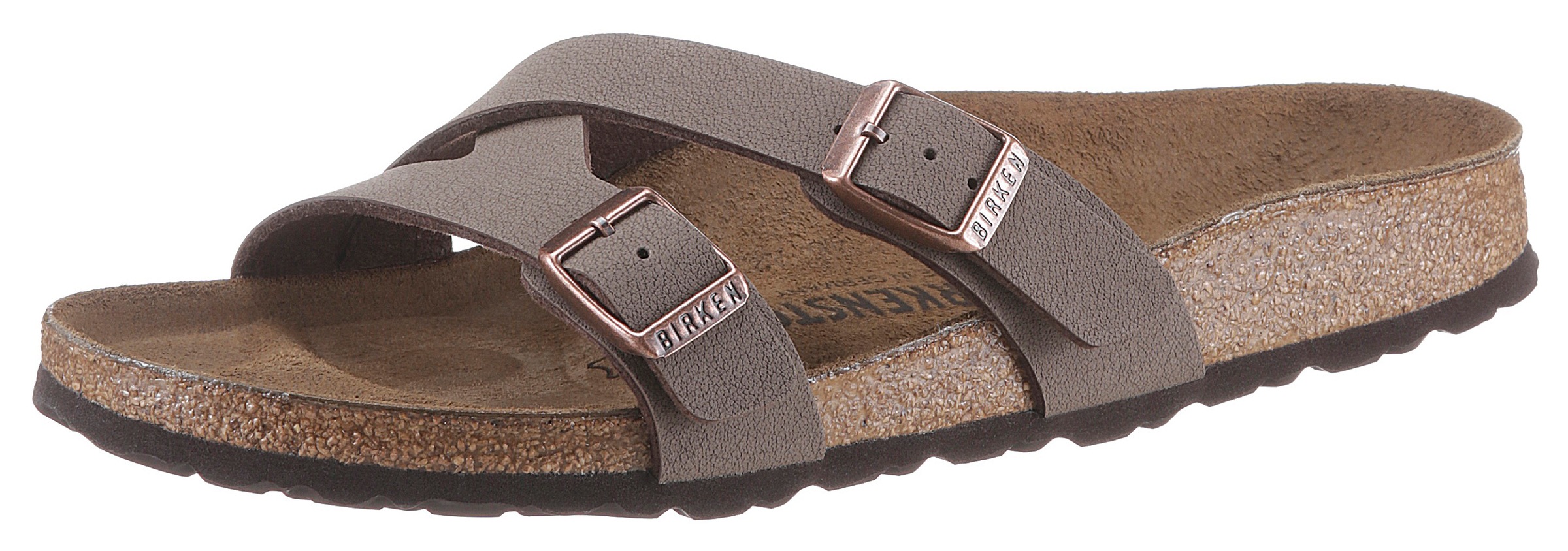 Birkenstock Pantolette »YAO«, in schmaler Schuhweite