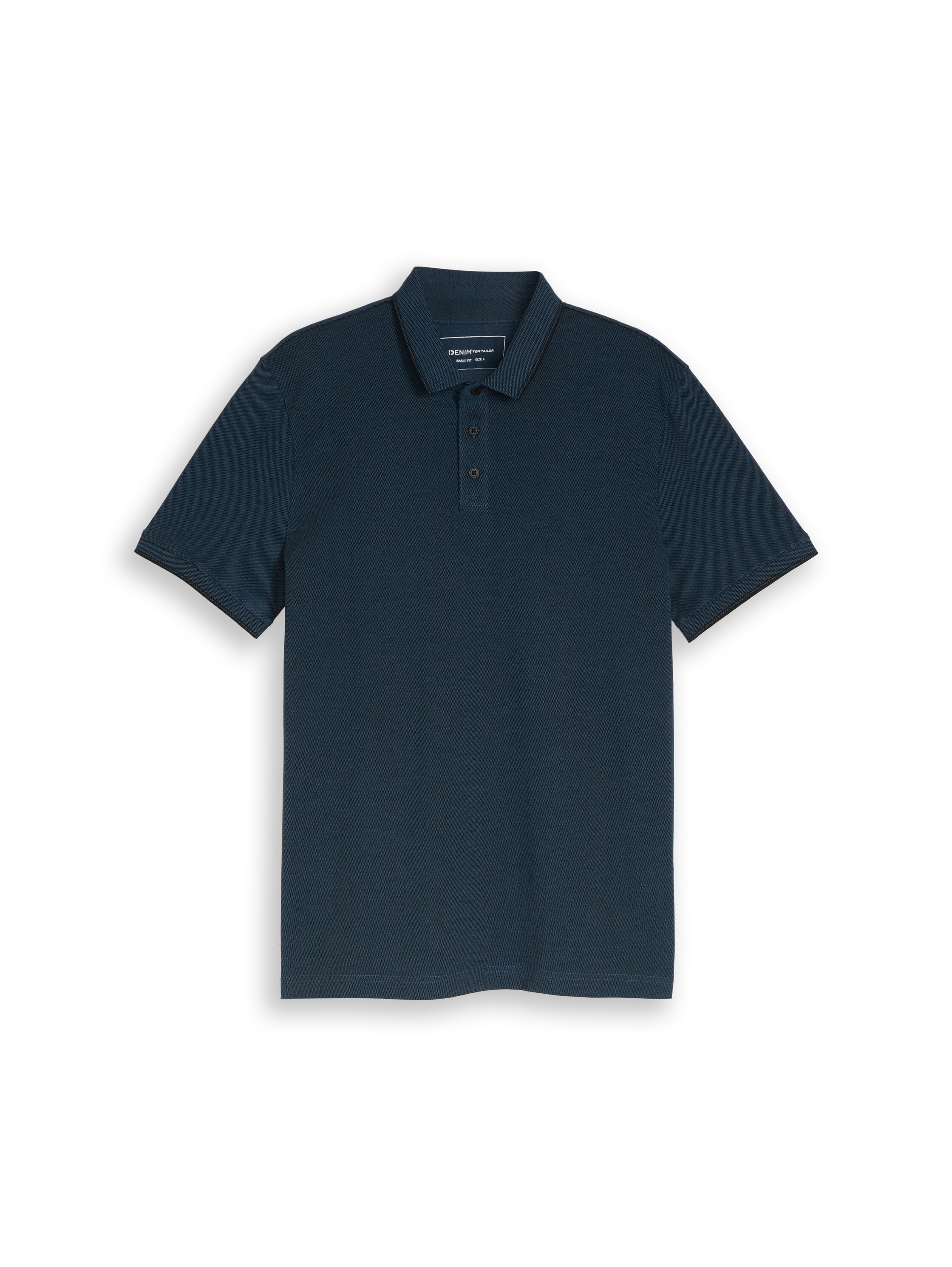 TOM TAILOR Denim Poloshirt mit Polo Kragen