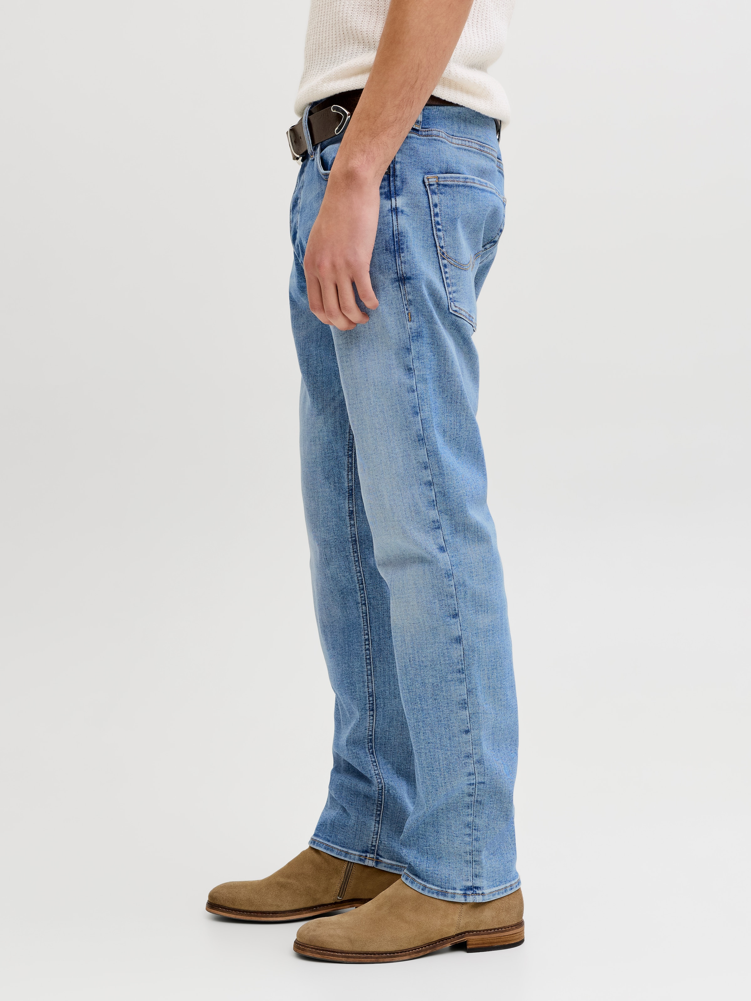 Jack & Jones Tapered-fit-Jeans »JJIMIKE JJORIGINAL ST 171 NOOS« Baumwollmischung, comfort fit