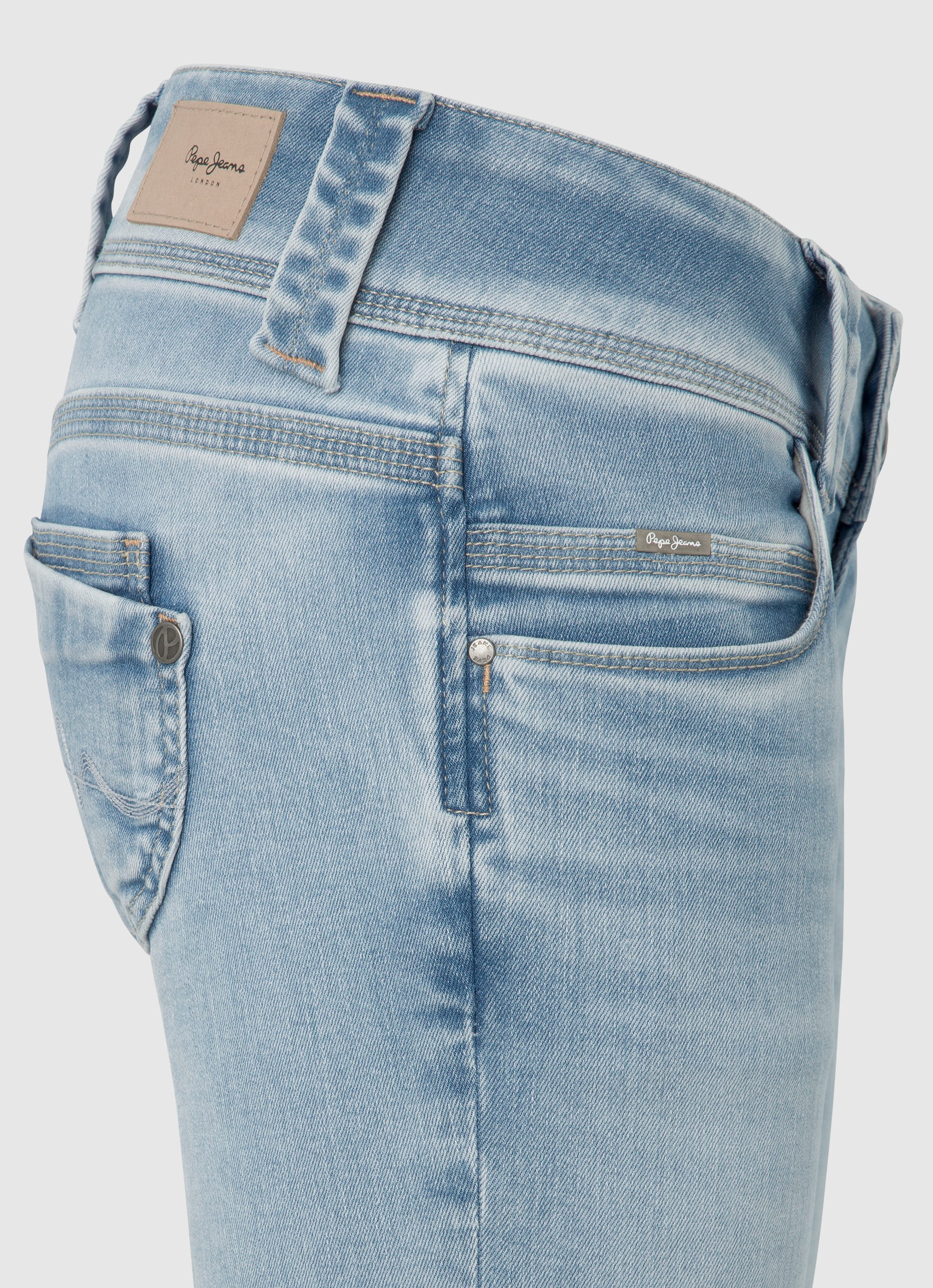 Pepe Jeans Slim-fit-Jeans »LW double Button«