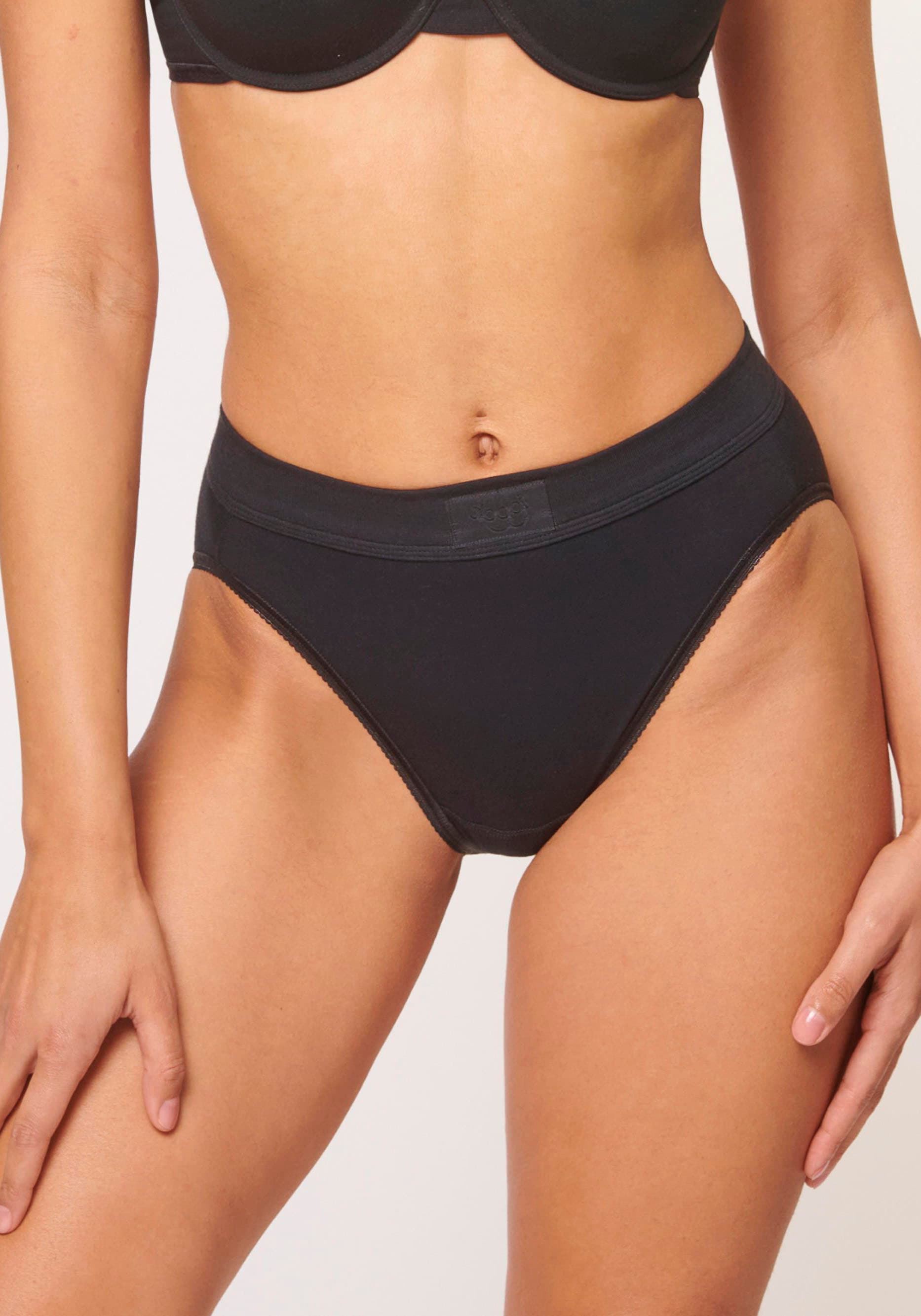sloggi Slip »Double Comfort Tai 2P«, (2er Pack), doppellagiges Taillenband