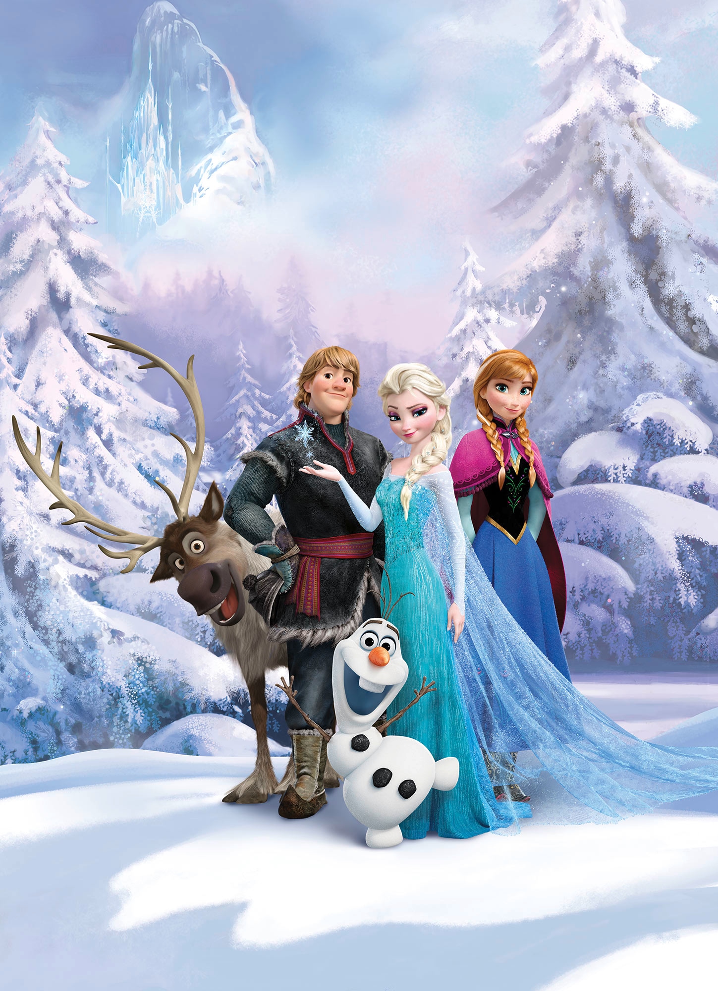 - »Poster - Poster Reinders! - Frozen Olaf Film, 2 (1 Disney«, Elsa Anna bei St.) OTTO
