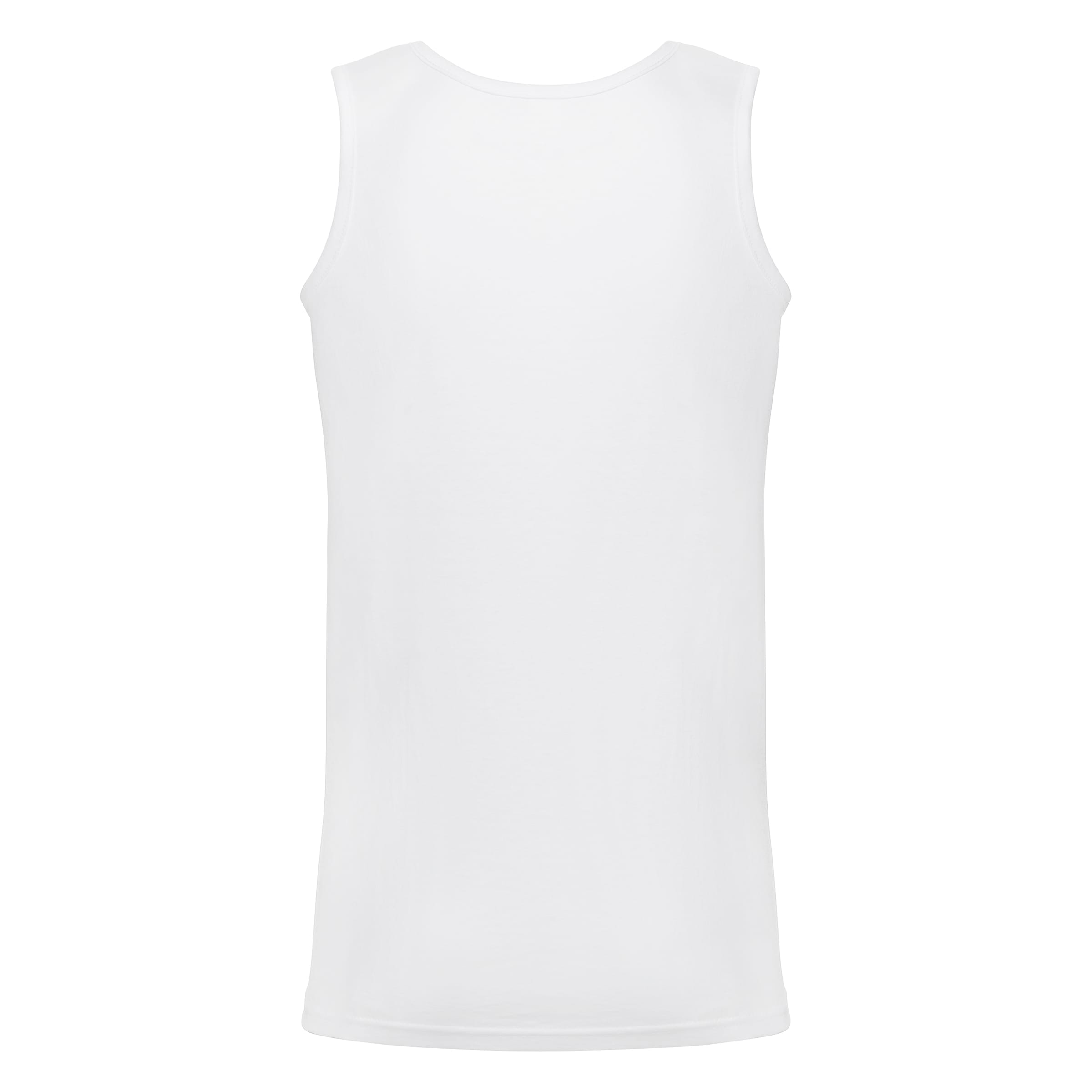 Fruit of the Loom Tanktop, (Packung, 5 tlg.), aus reiner Baumwolle, Rundhals