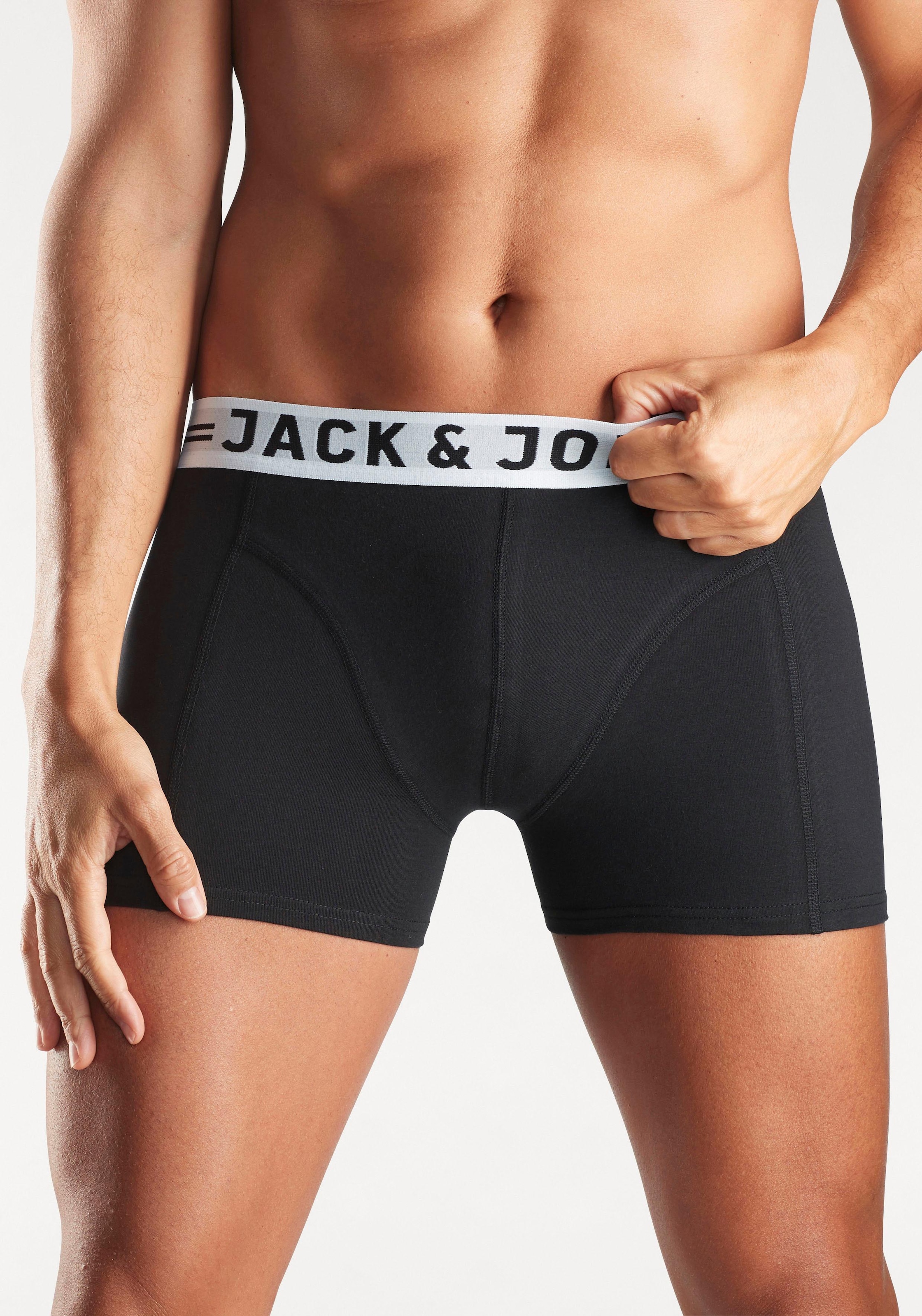 Jack & Jones Boxer »Sense Trunks« Packung, 3 Stk. tlg.,