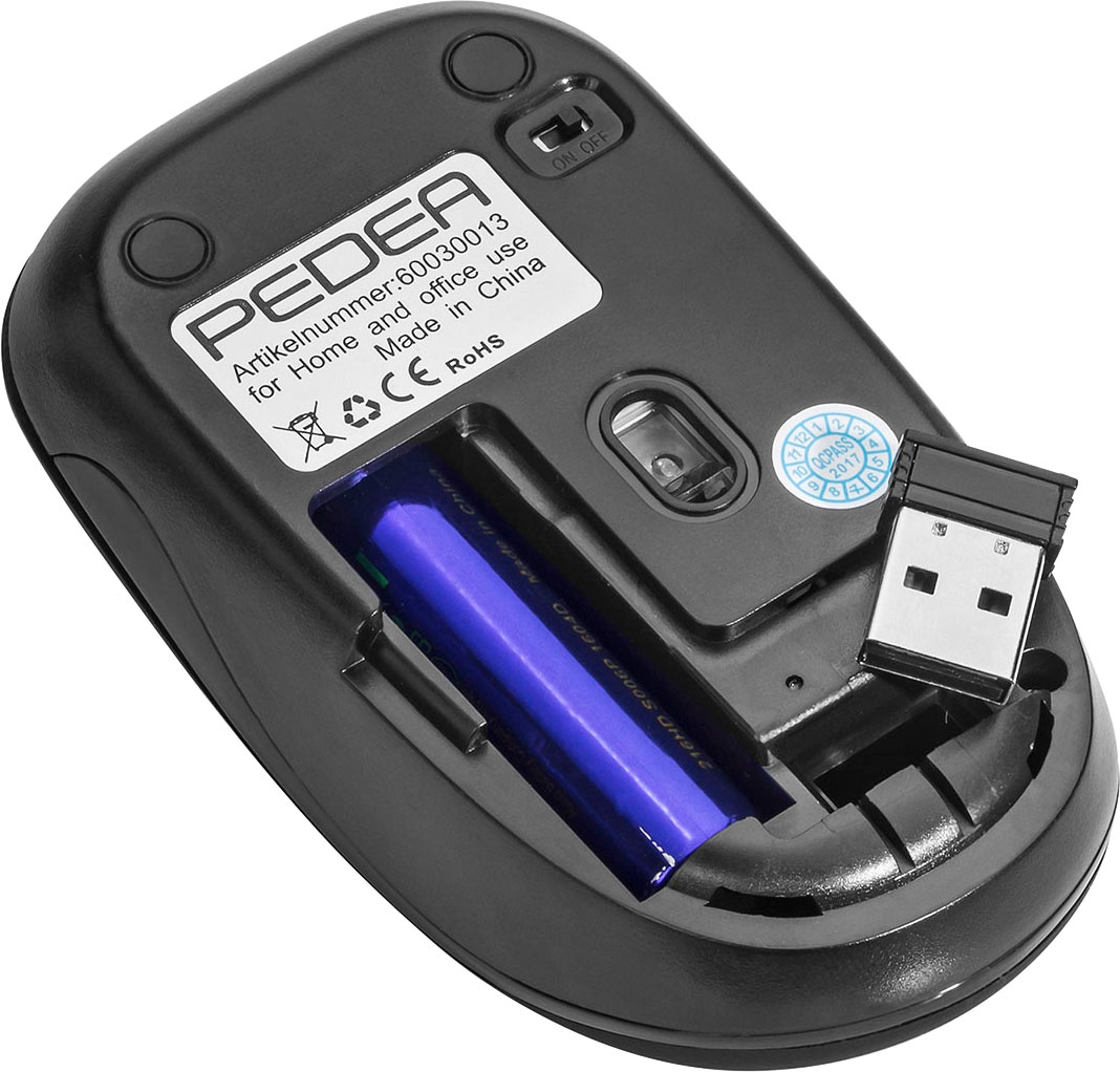 PEDEA Maus »Trend kabellose Maus (Funk)« Funk